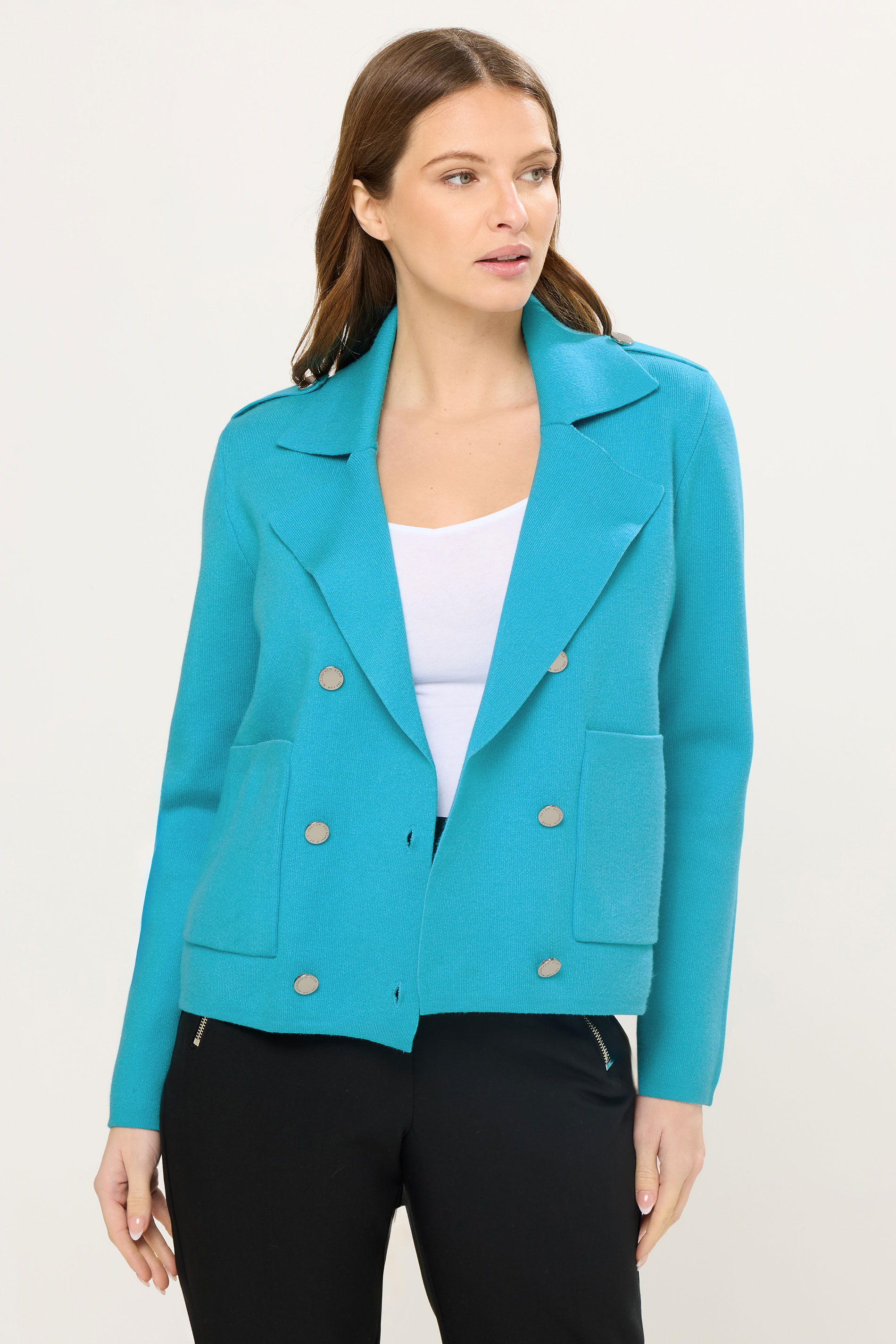 STAR Blue Military Button Cardigan | StarByJM 2