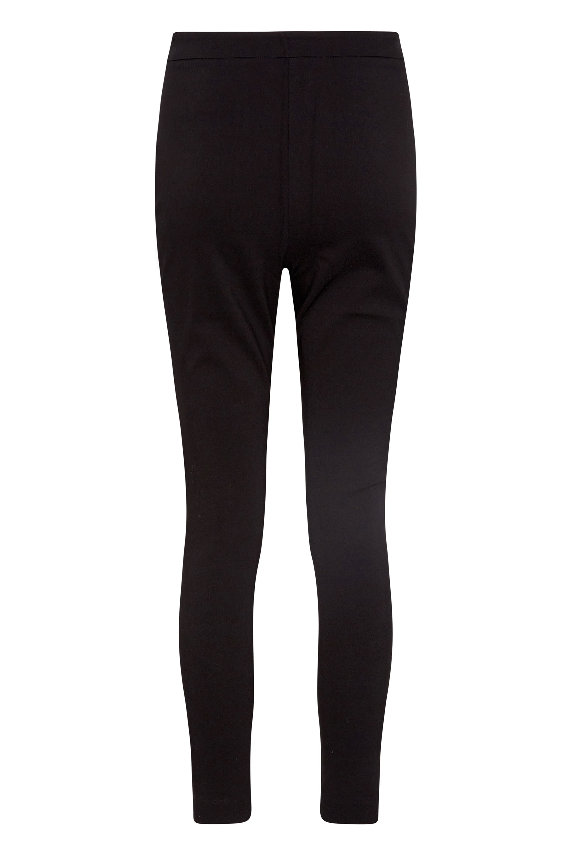 Petite Black Stretch Bengaline Skinny Fit Trousers | PixieGirl 7