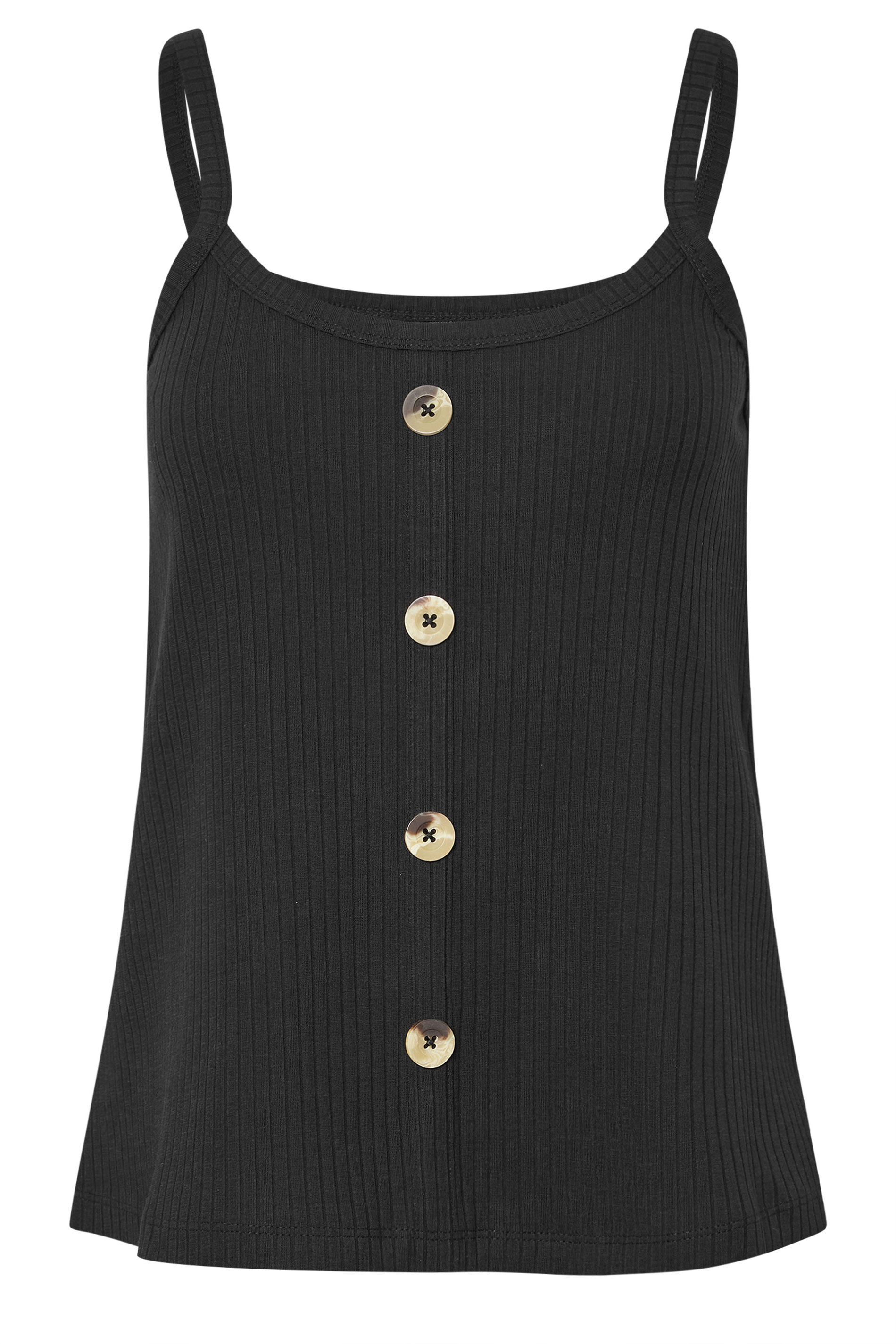 PixieGirl Petite Women's 2 PACK Black & White Button Down Cami Tops | PixieGirl 8