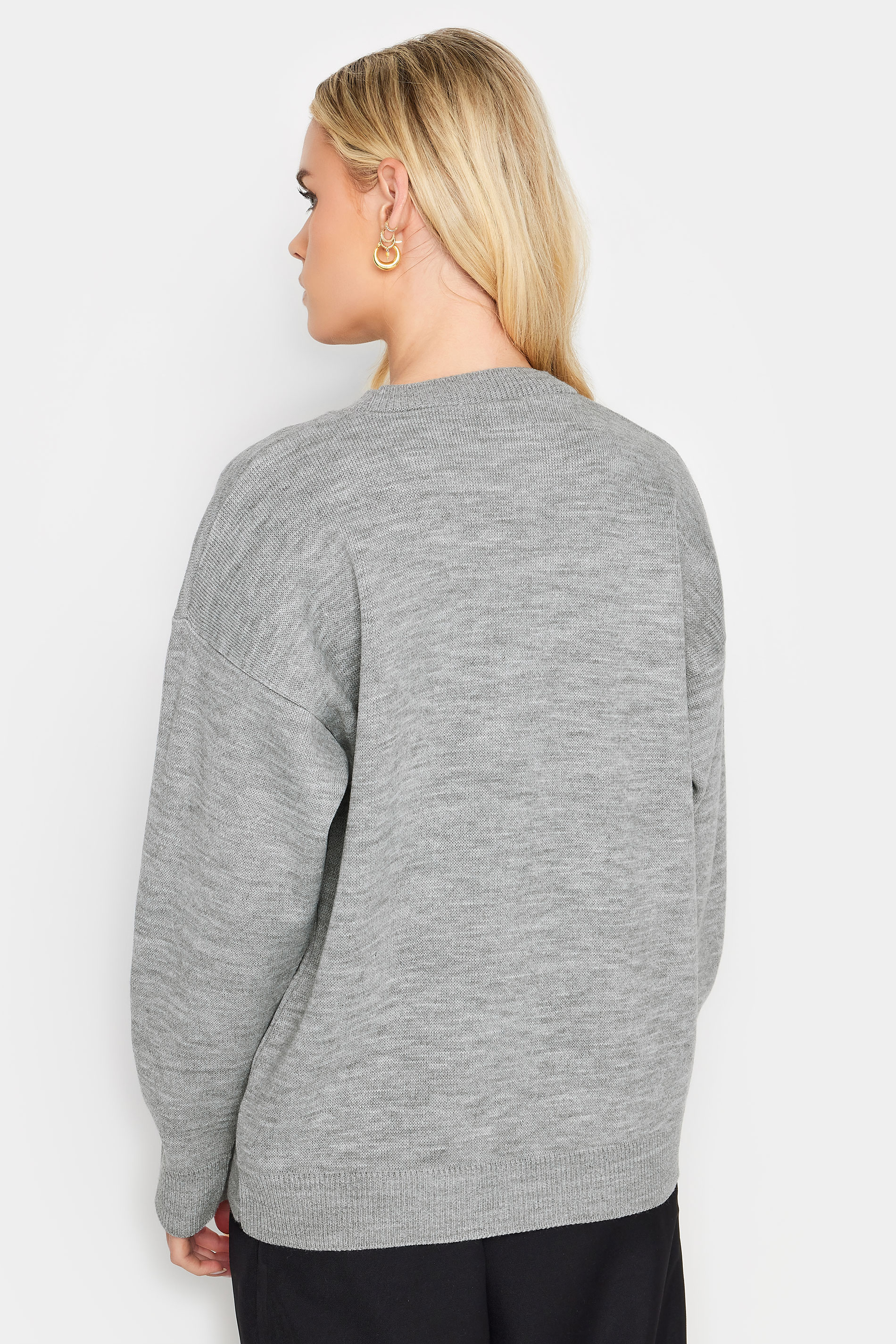 PixieGirl Grey NYC Slogan Print Jumper | PixieGirl  5