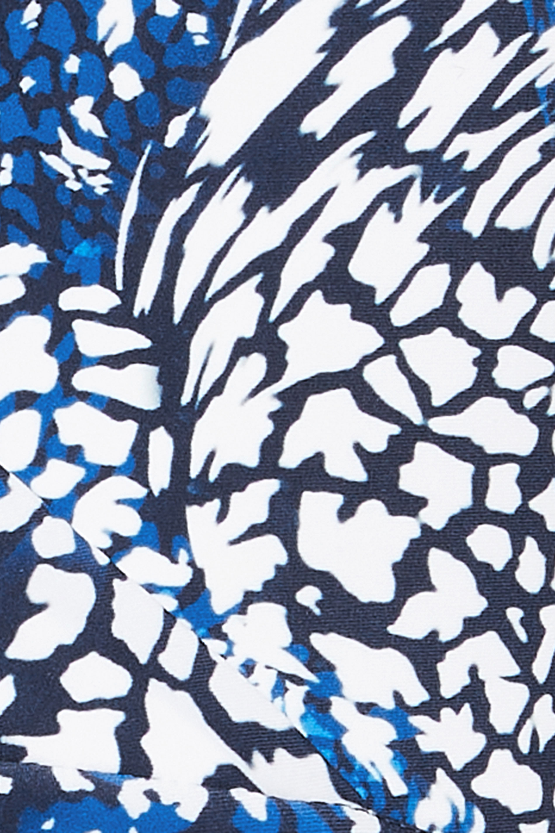 STAR Blue Abstract Animal Halter Neck Swimsuit | StarByJM 6