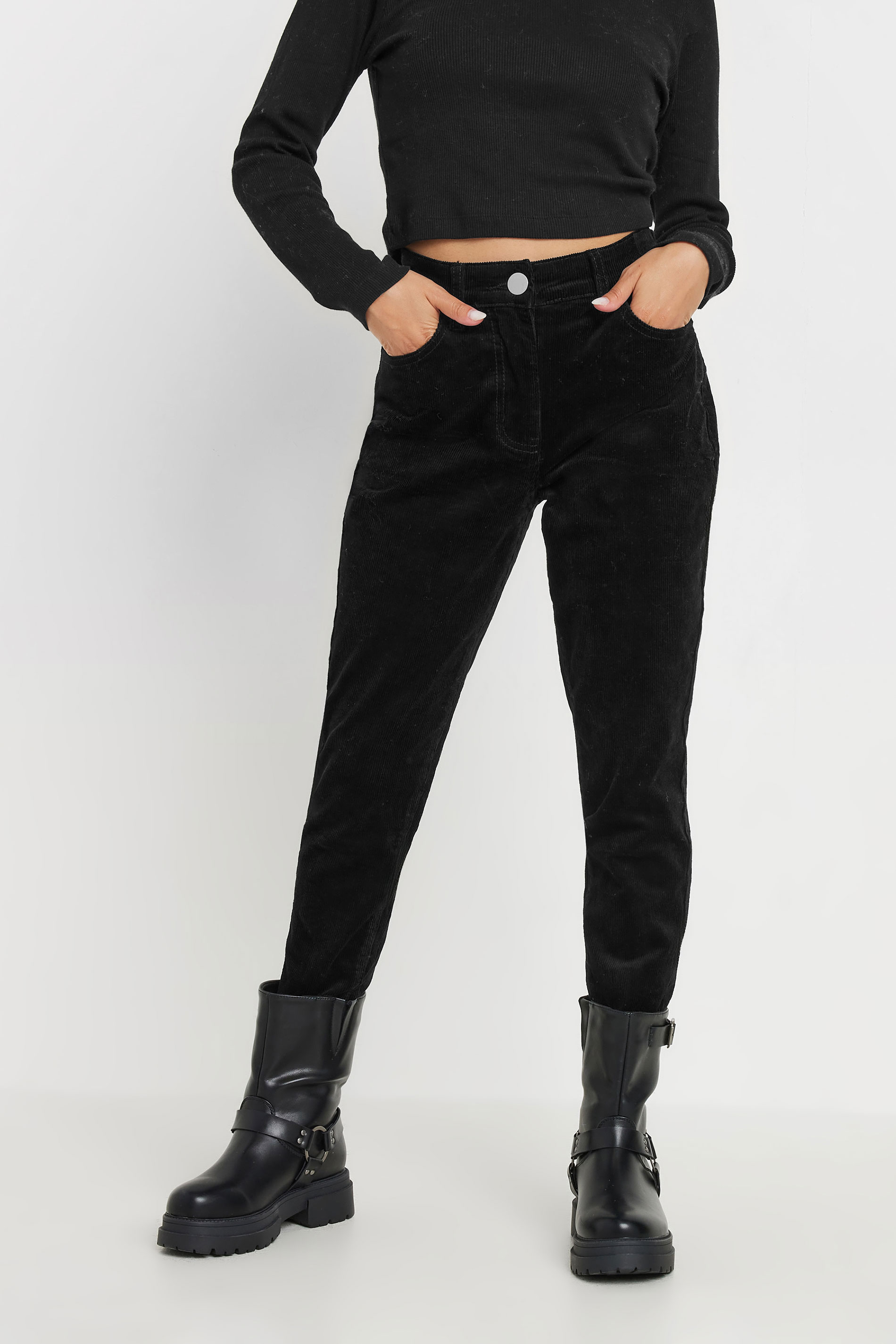 PixieGirl Petite Women's Black Cord Skinny Jeans | PixieGirl 2