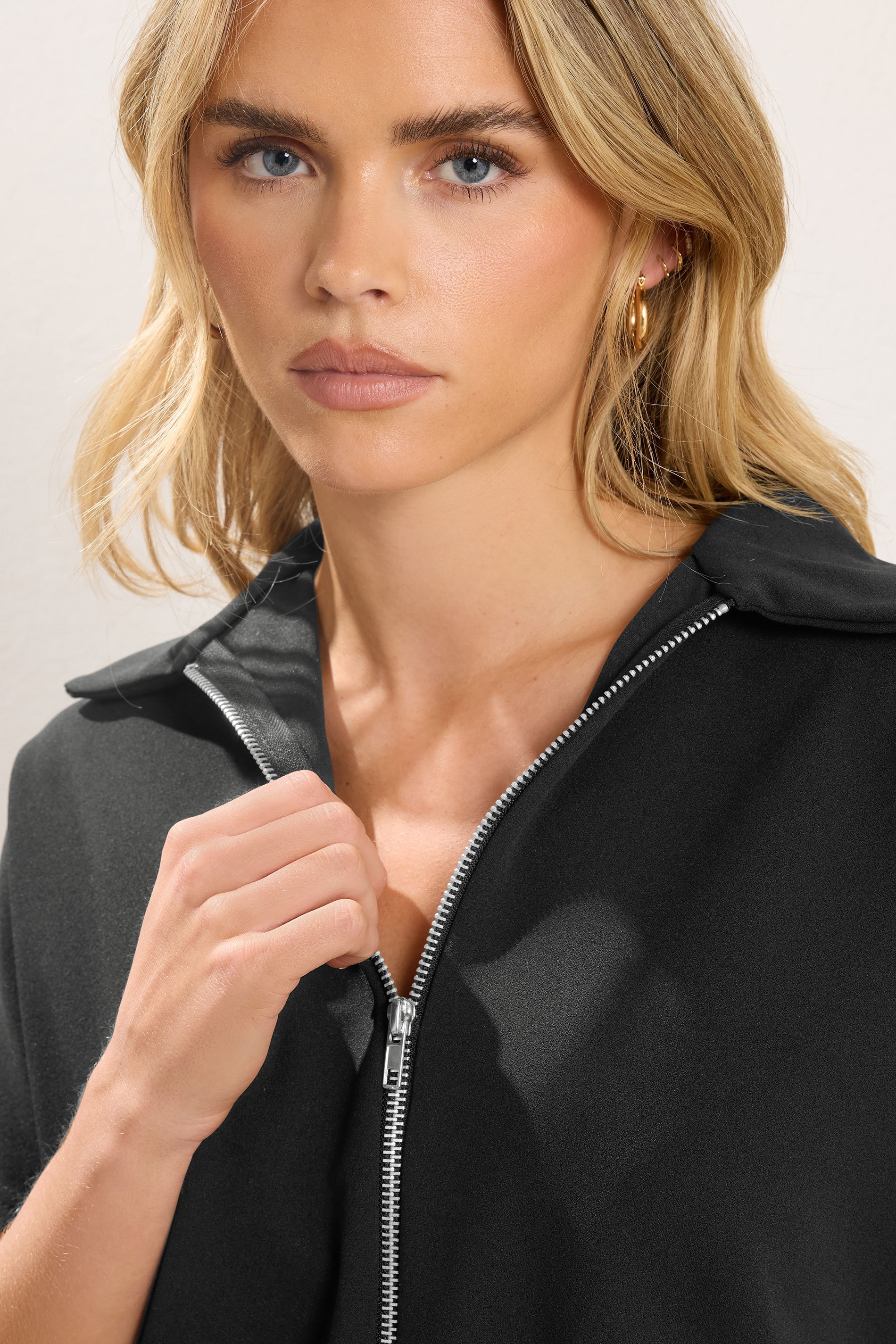 PixieGirl Petite Womens Black Short Sleeve Jacket | PixieGirl 4