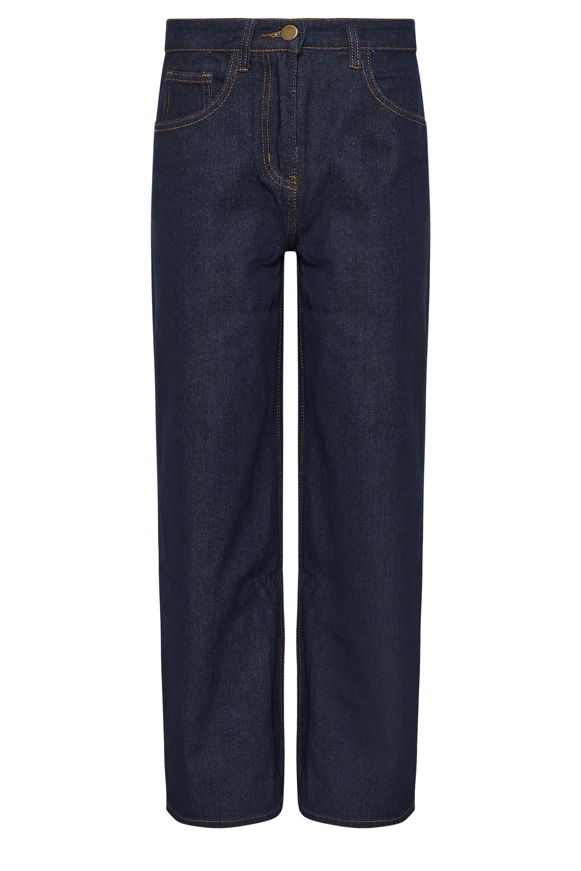 PixieGirl Petite Women's Indigo Blue Non-Stretch Wide Leg Jeans | PixieGirl 8