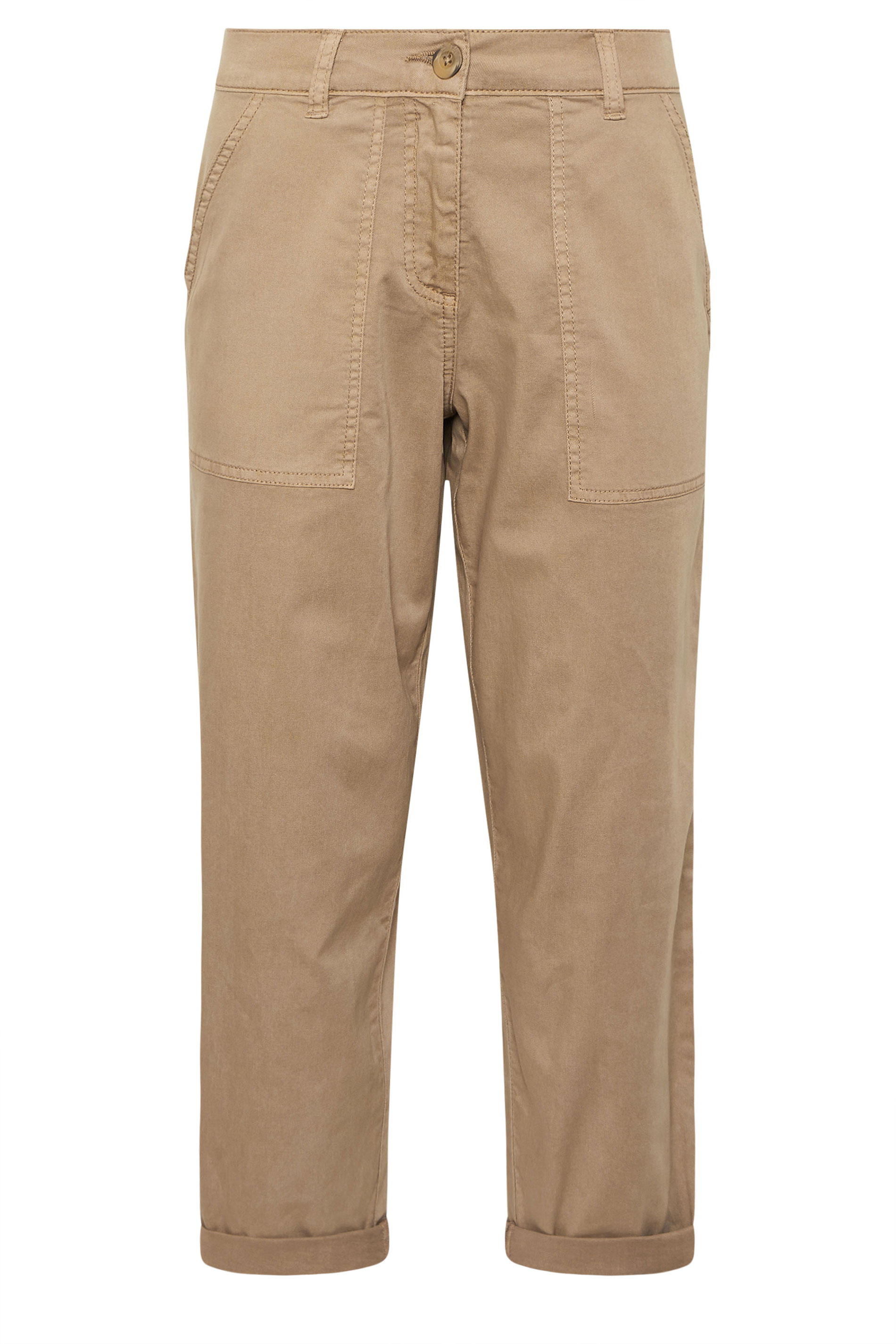 M&Co Natural Brown Carpenter Trousers | M&Co 5