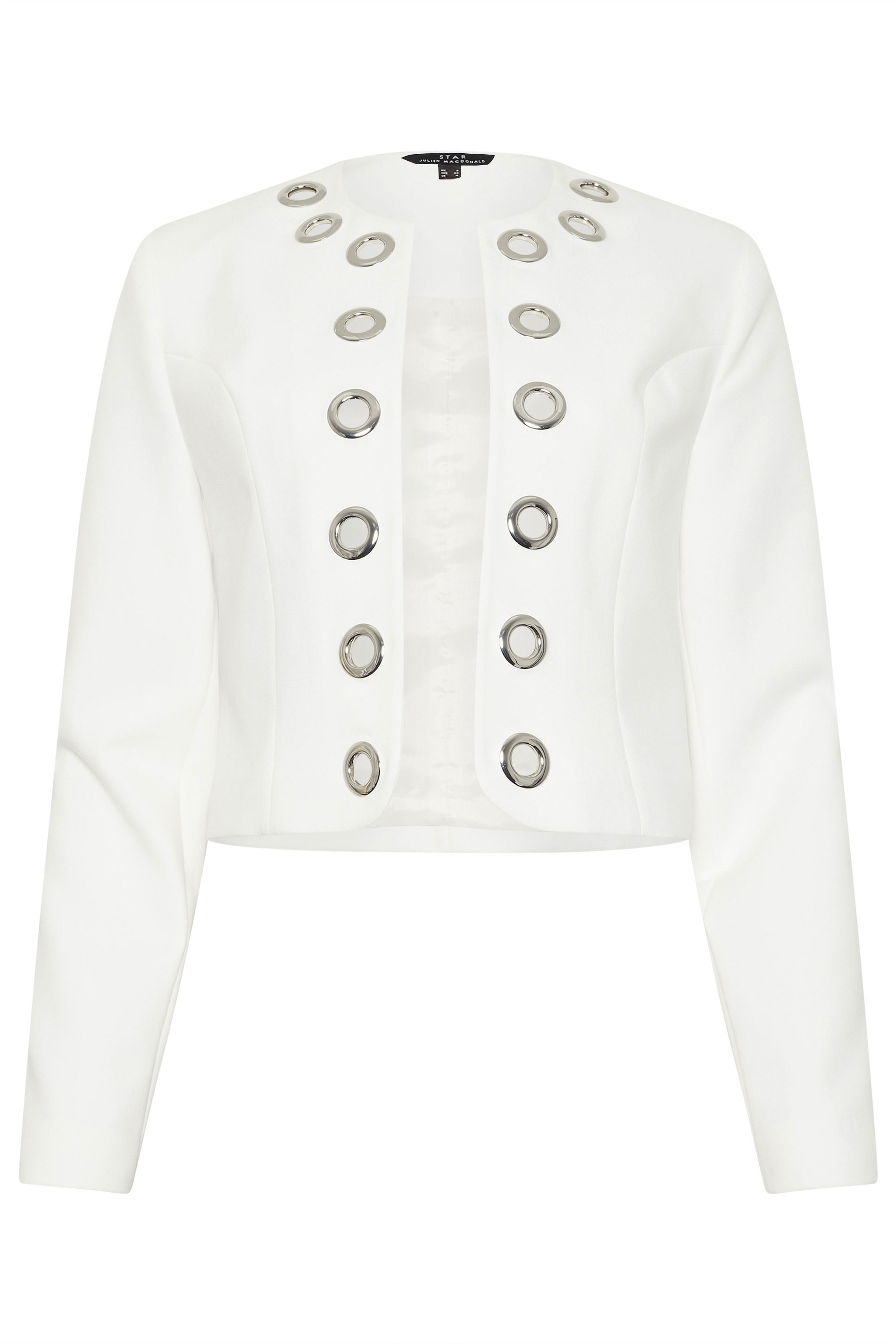 STAR Ivory White Eyelet Jacket | StarByJM 5