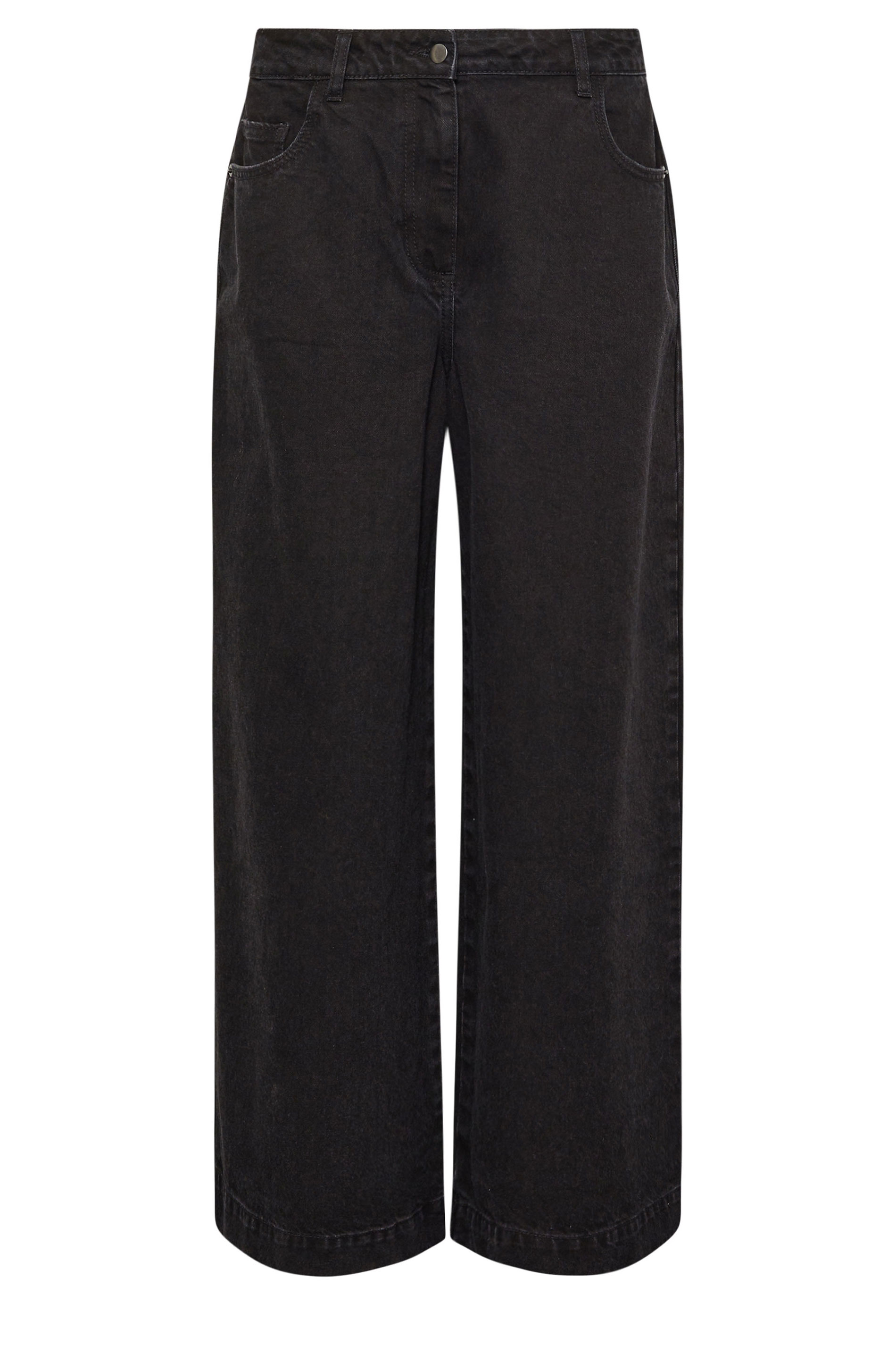 PixieGirl Petite Women's Black Non-Stretch Puddle Jeans | PixieGirl 6