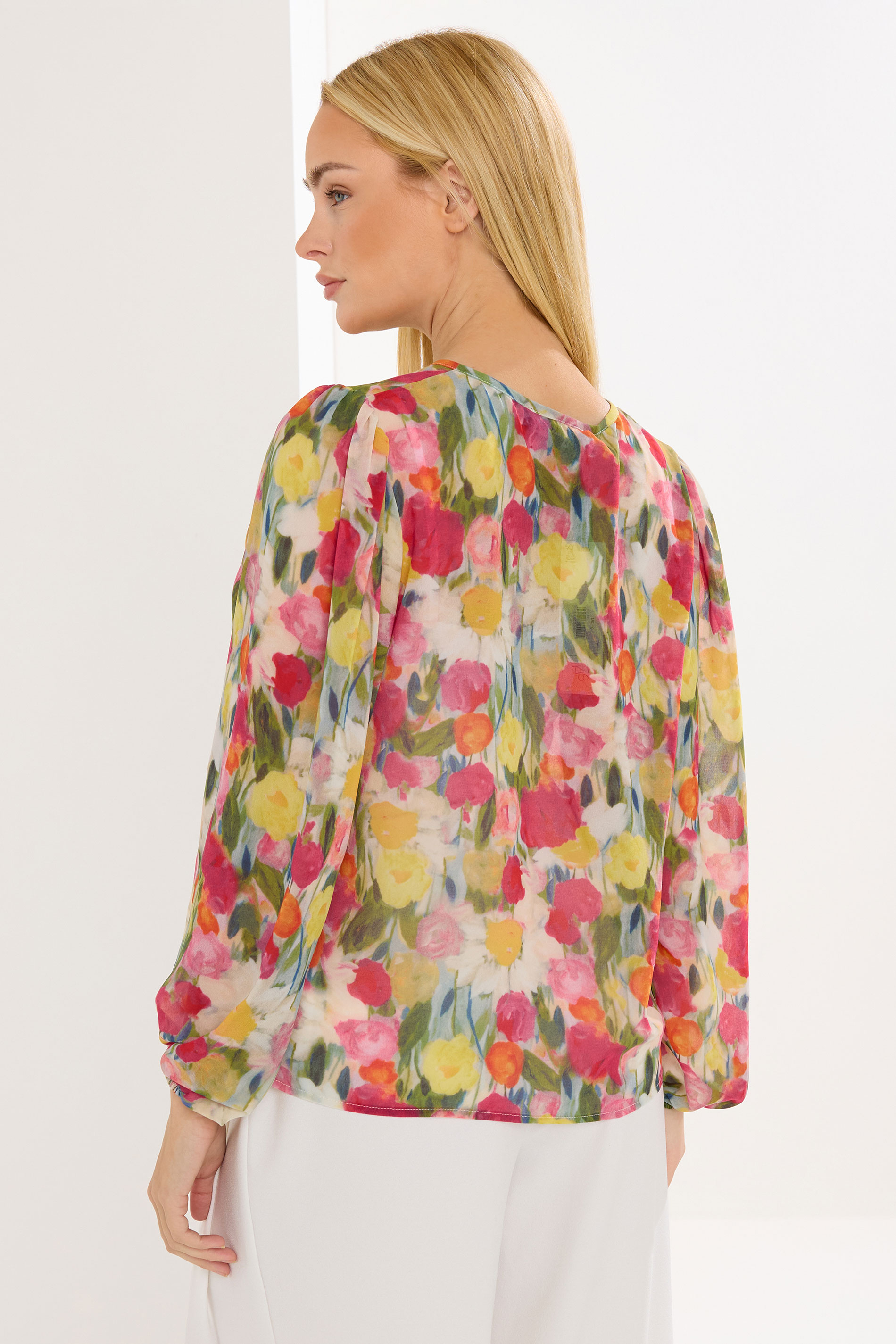 STAR Pink Floral Frill Blouse | StarByJM 2