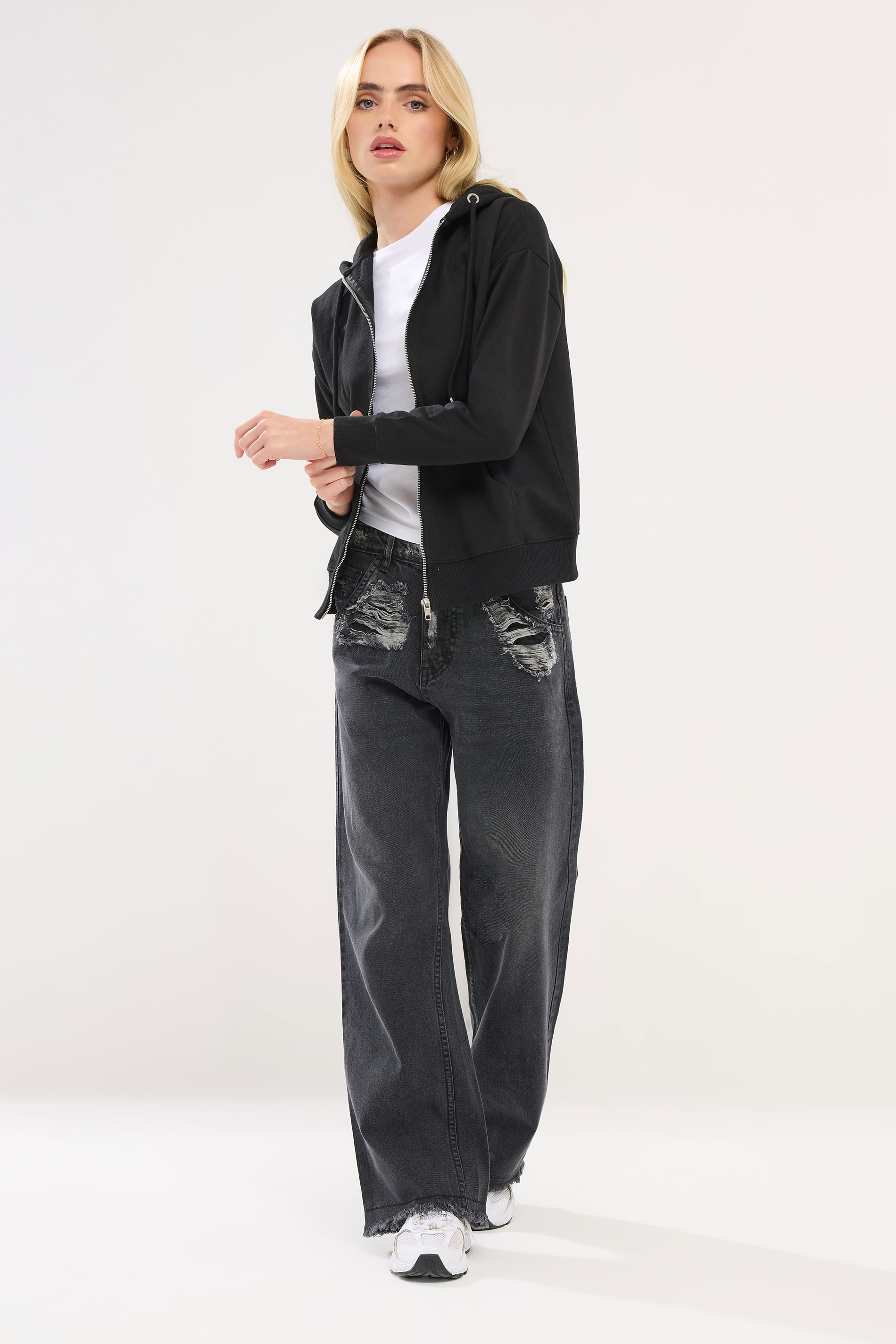 PixieGirl Black Zip Hoodie | PixieGirl 2