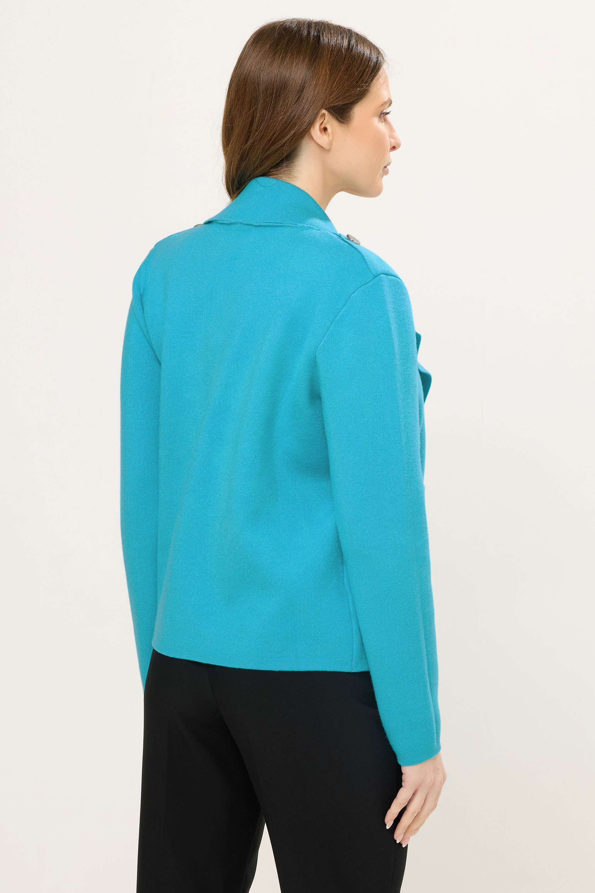 STAR Blue Military Button Cardigan | StarByJM 4