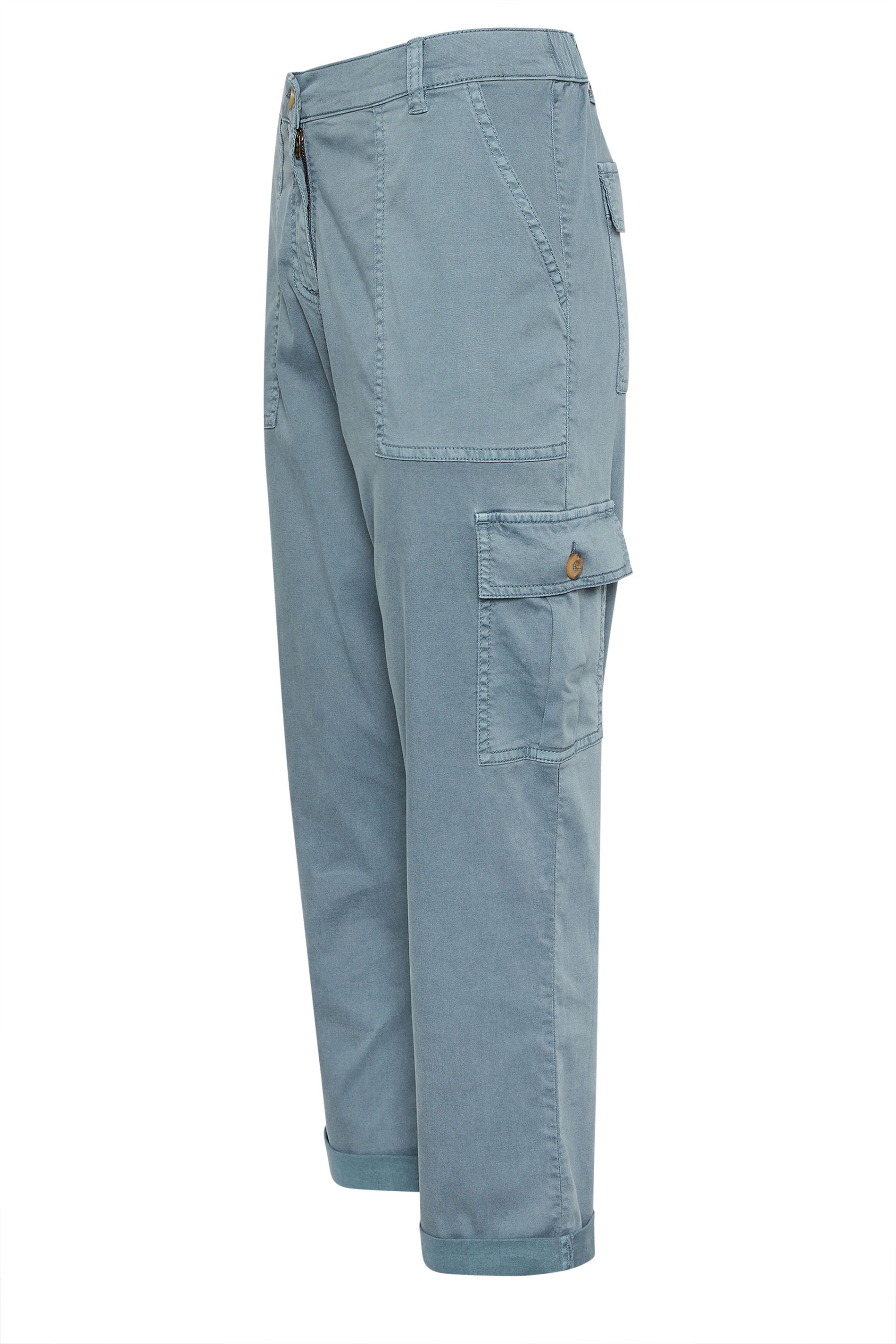 M&Co Blue Cargo Trousers | M&Co 6