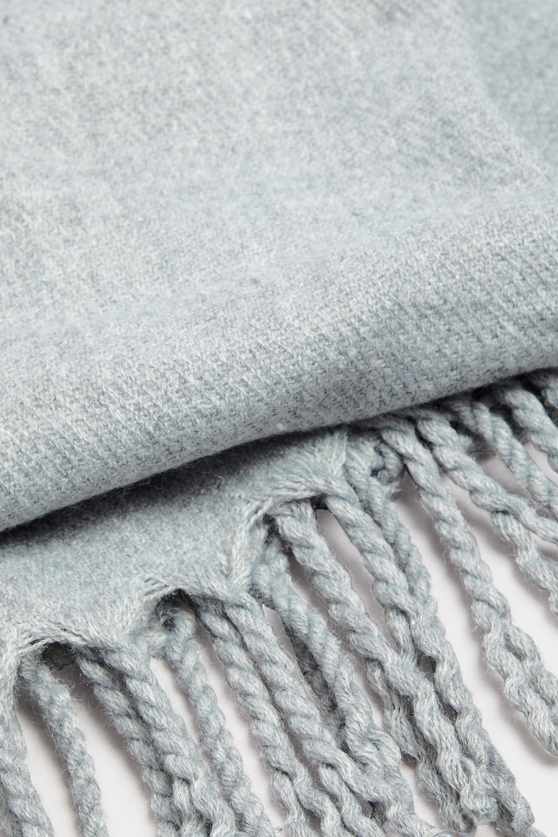 Grey Blanket Wrap Scarf | Yours Clothing 3