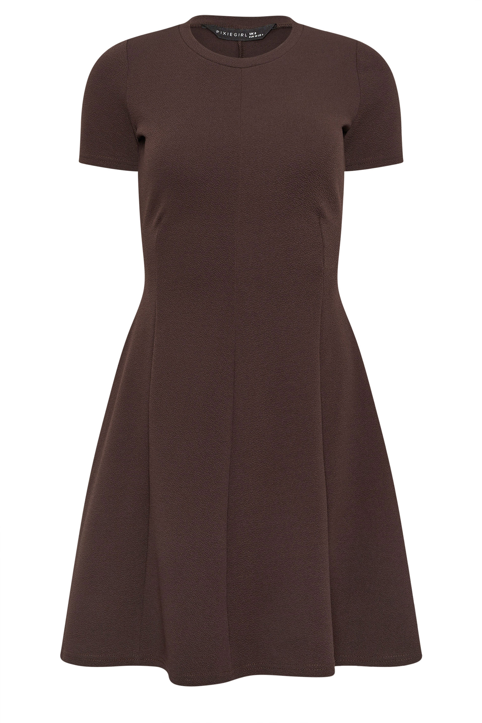 blue dress for baby girl Seas The Day Mini Dress with Shorts in Brown Brown / Large