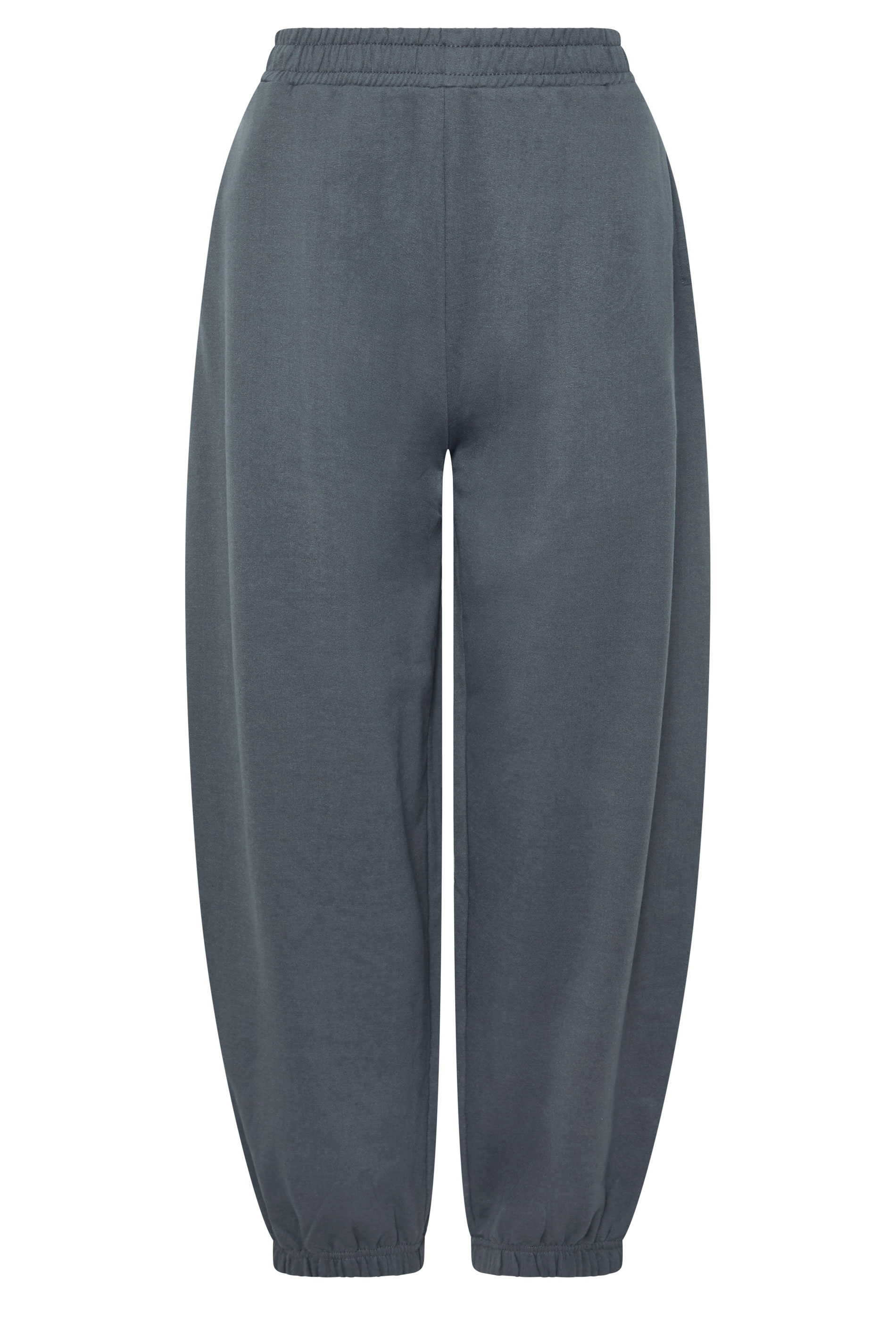 PixieGirl Petite Women's Dark Blue Brushed Balloon Joggers | PixieGirl 1