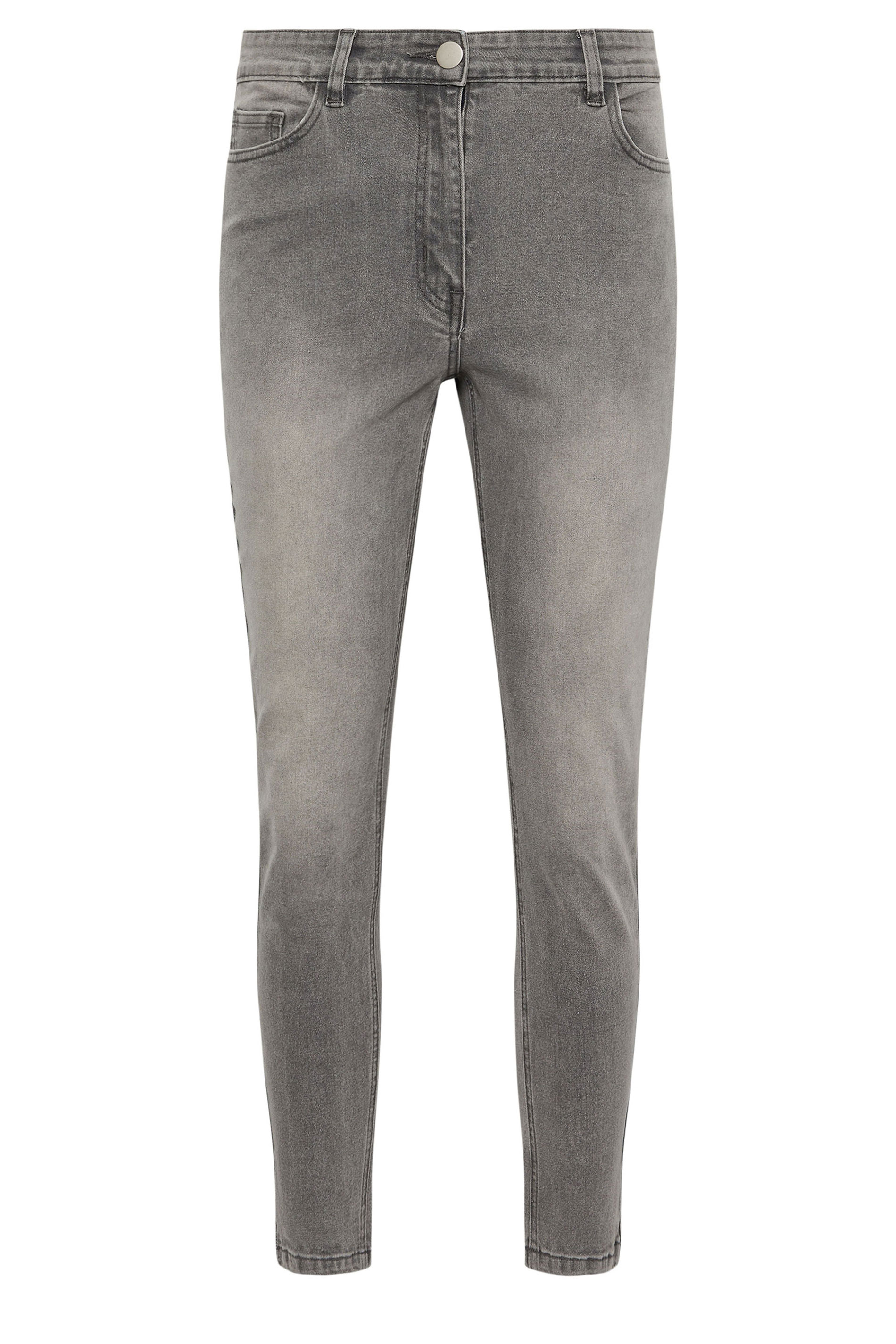 PixieGirl Petite Women's Grey Stretch Skinny AVA Jeans | PixieGirl 6