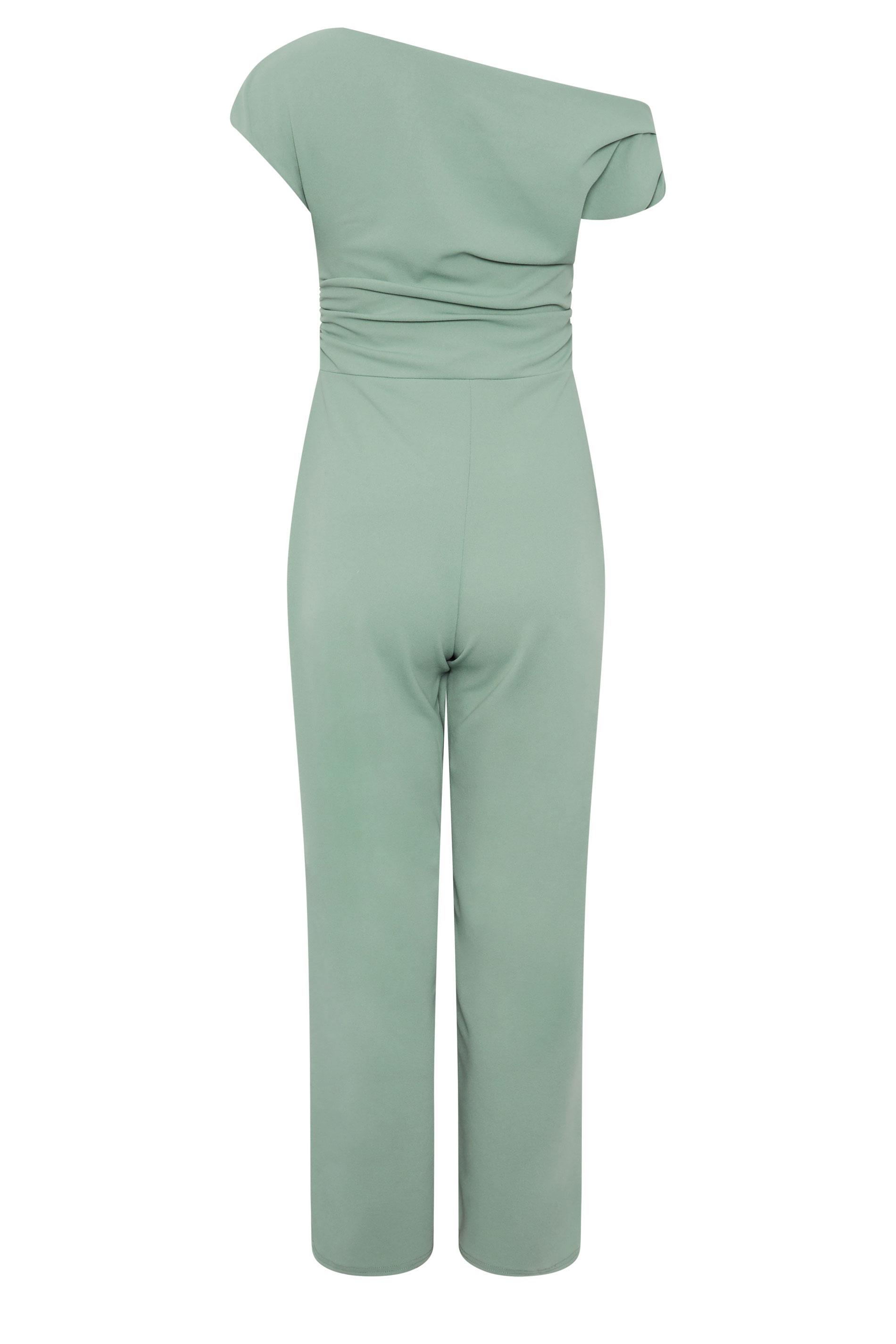 STAR Sage Green Wide Leg Draped Jumpsuit | StarBYJM 2