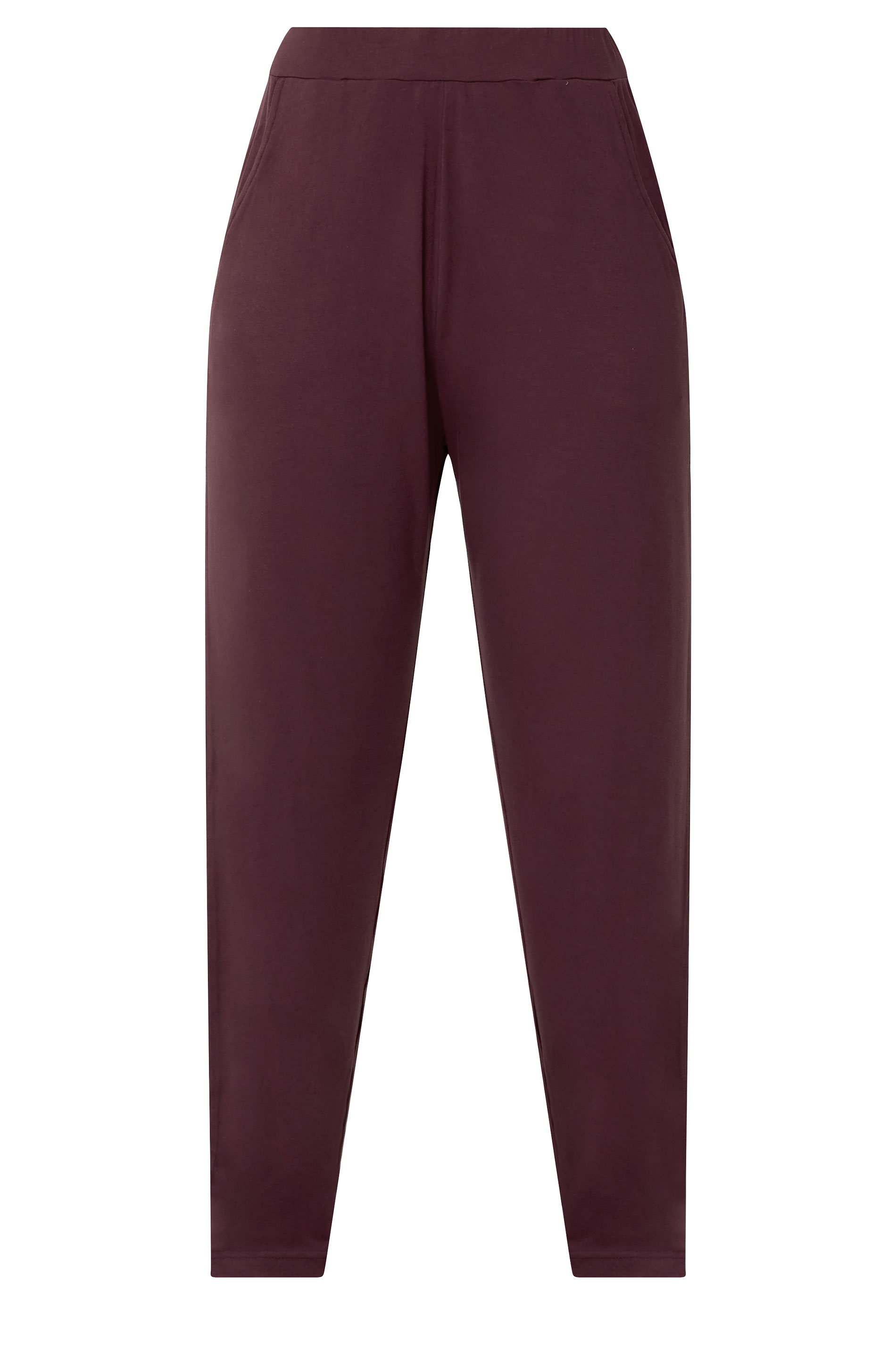 PixieGirl Petite Women's Burgundy Red Harem Trousers | PixieGirl 5