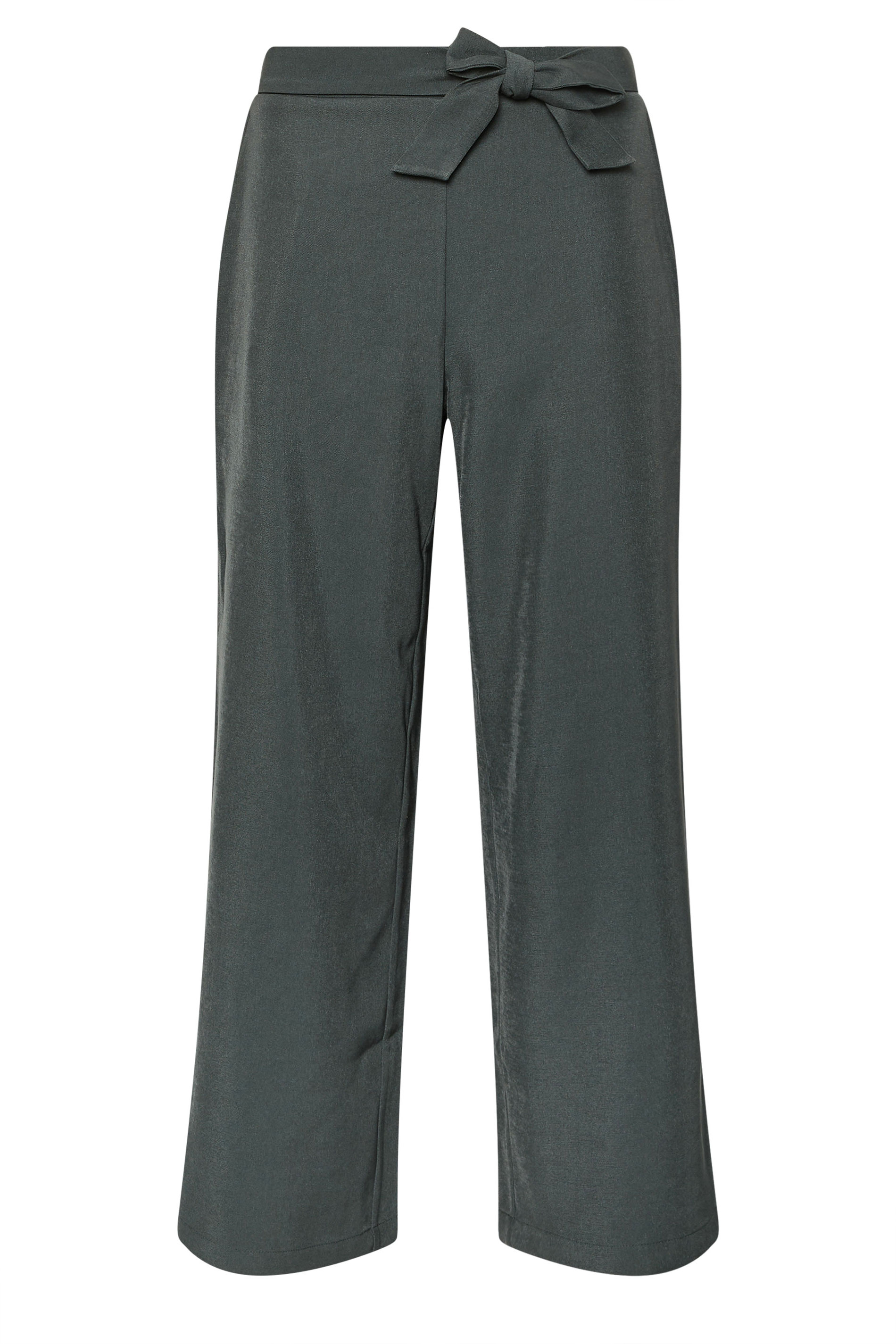 PixieGirl Petite Women's Grey Belted Formal Trousers | PixieGirl 5