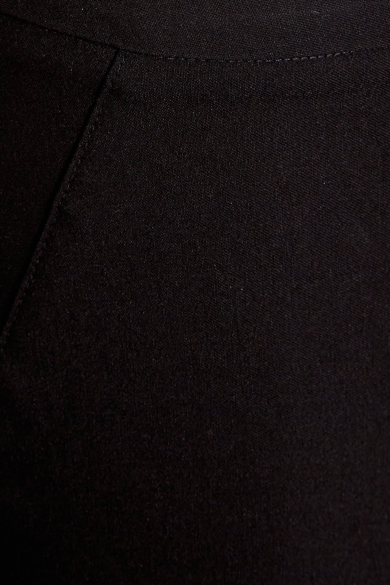 Petite Black Stretch Bengaline Bootcut Trousers | PixieGirl 6