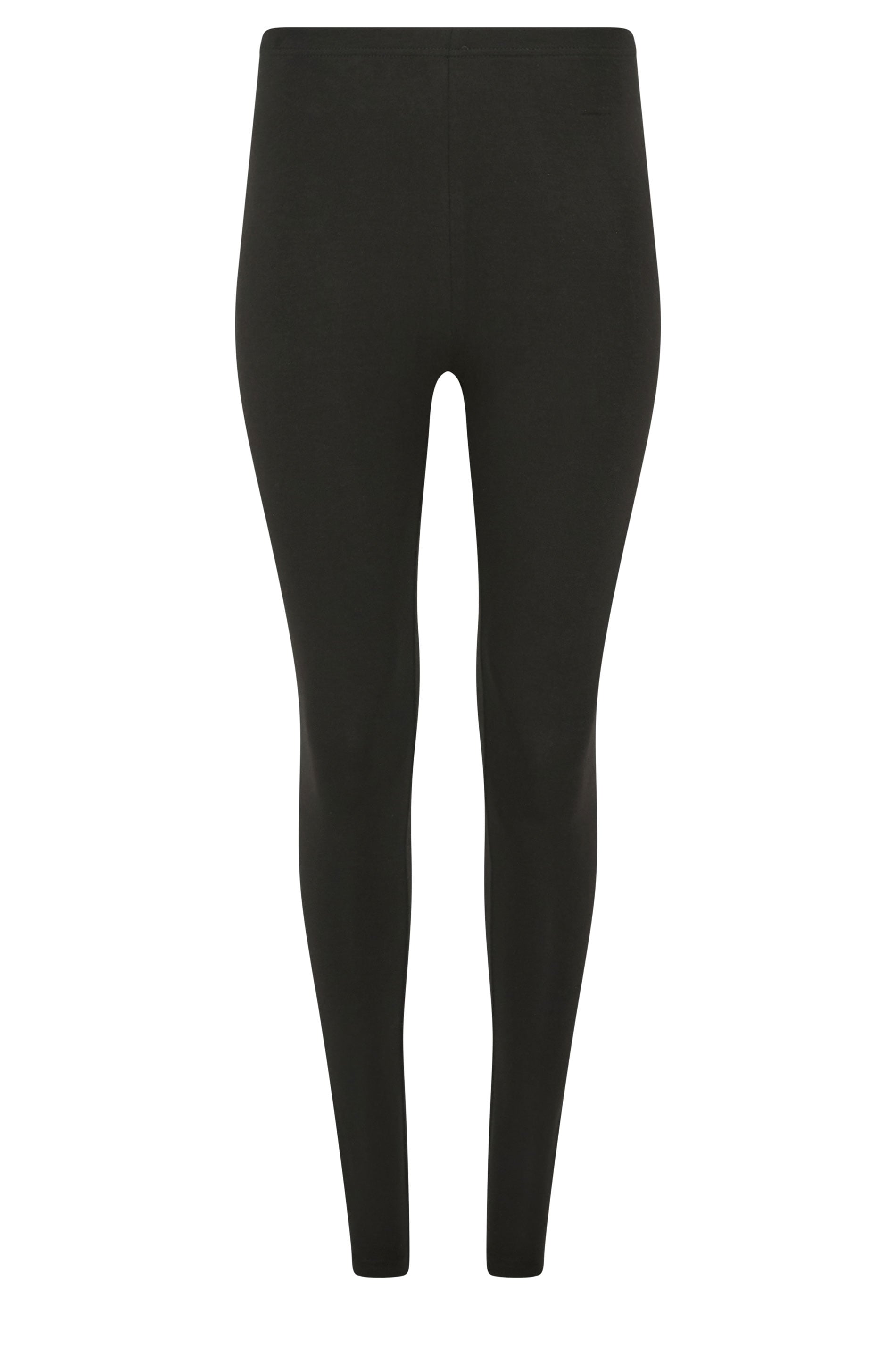 M&Co 2 PACK Black and Chocolate Brown Stretch Leggings | M&Co 8