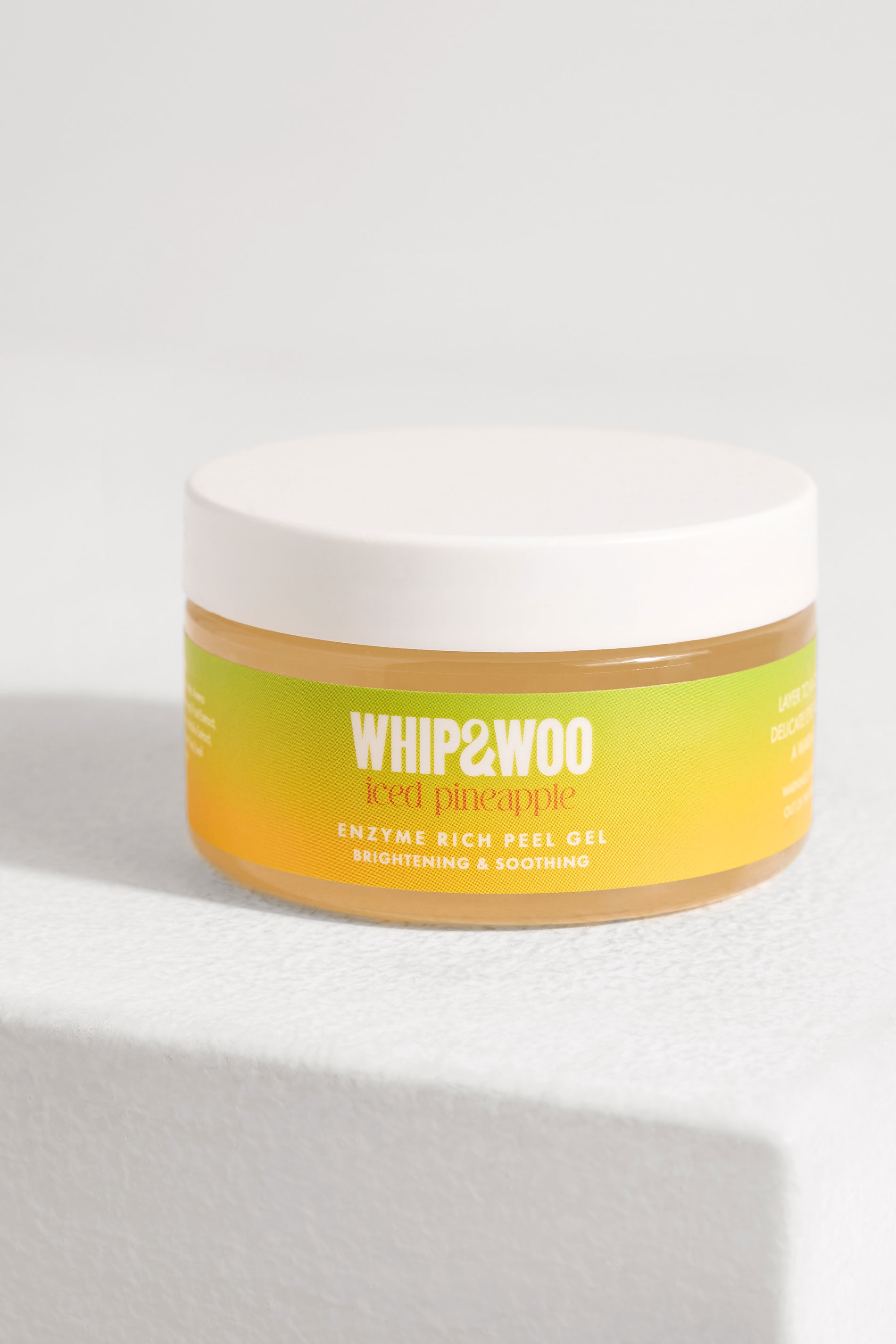 Iced Pineapple Enzyme Peel Face Mask Gel | Whip&Woo 3