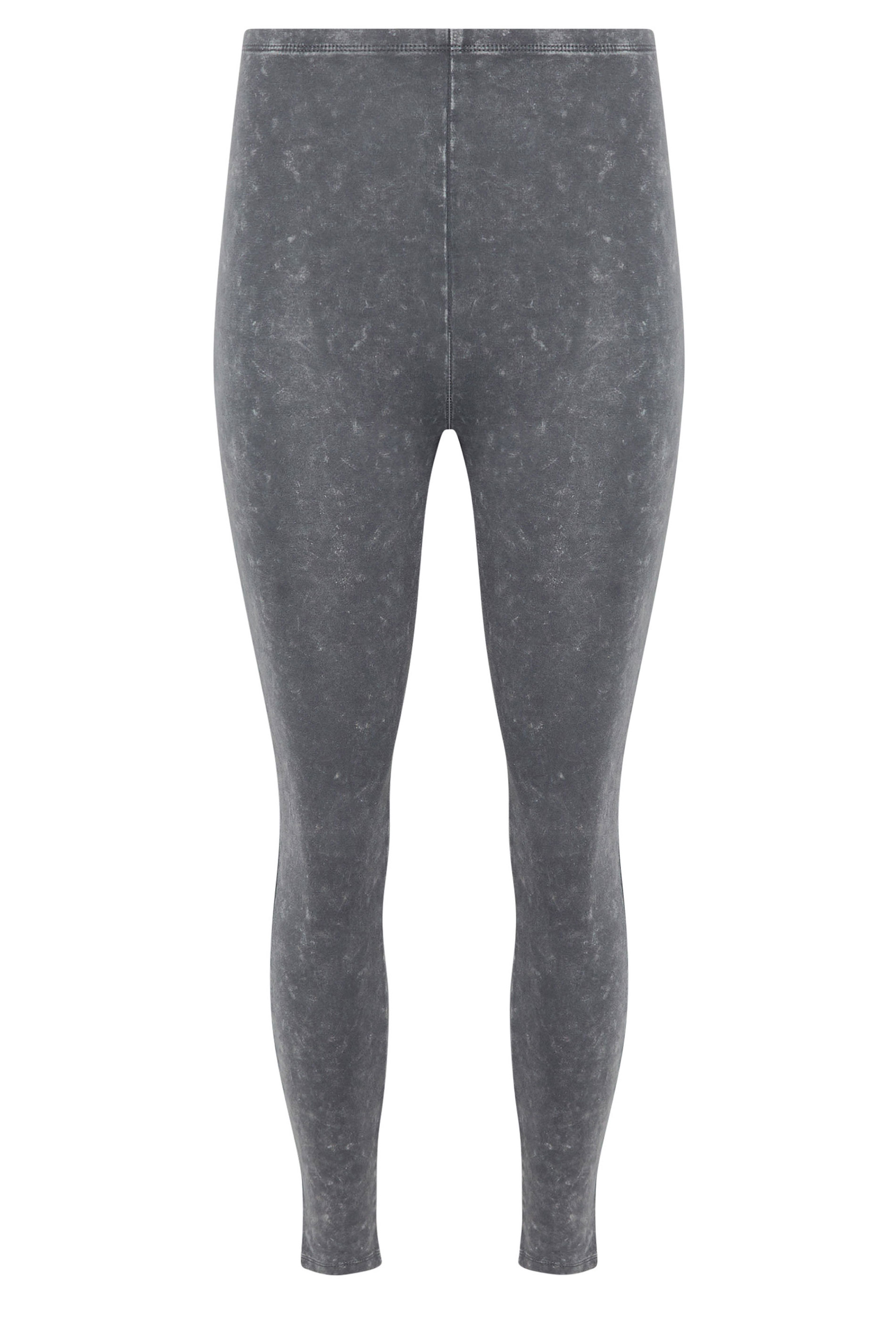 PixieGirl Petite Women's Grey Acid Wash Leggings | PixieGirl 5