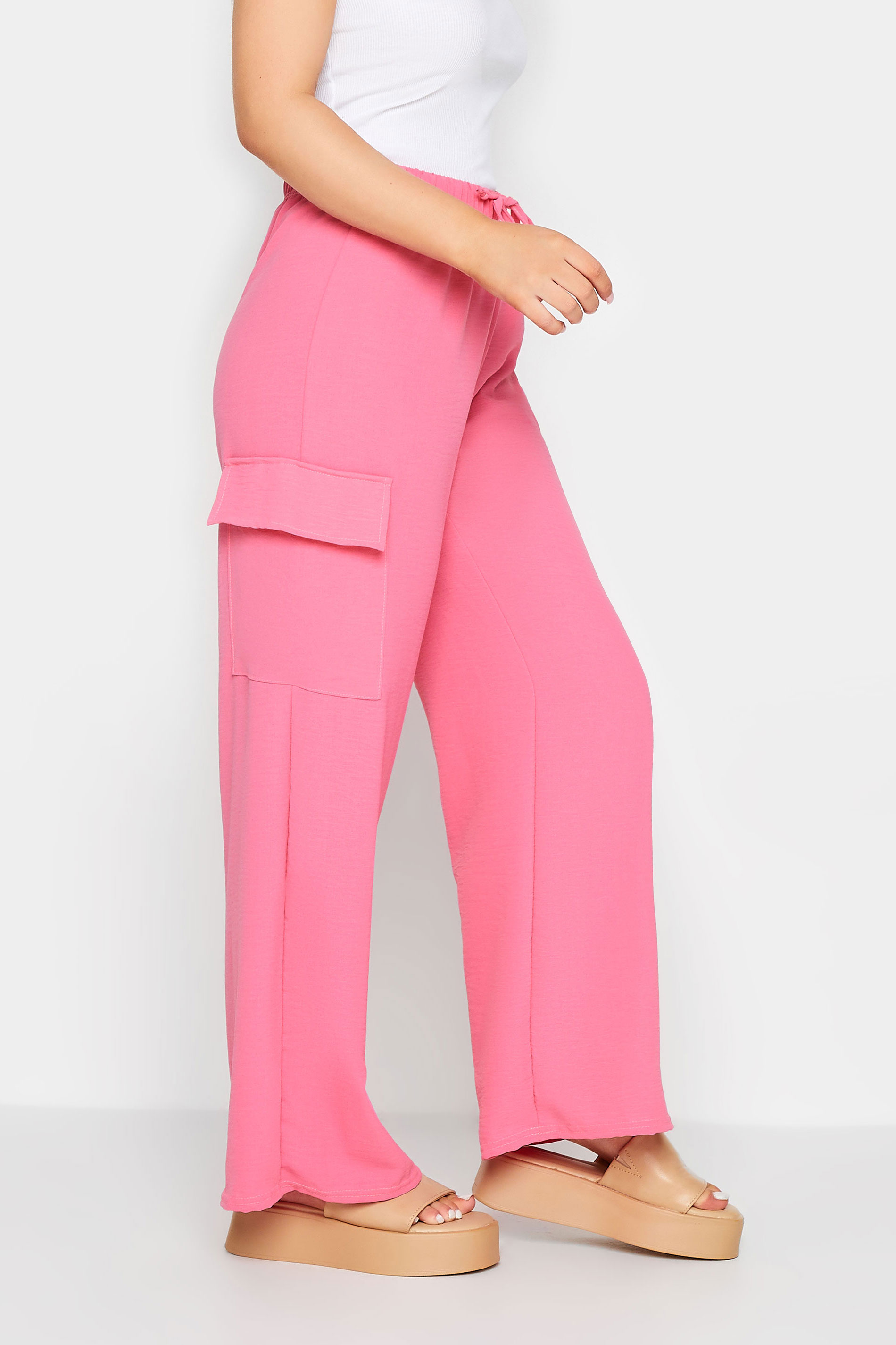 PixieGirl Hot Pink Utility Trousers | PixieGirl