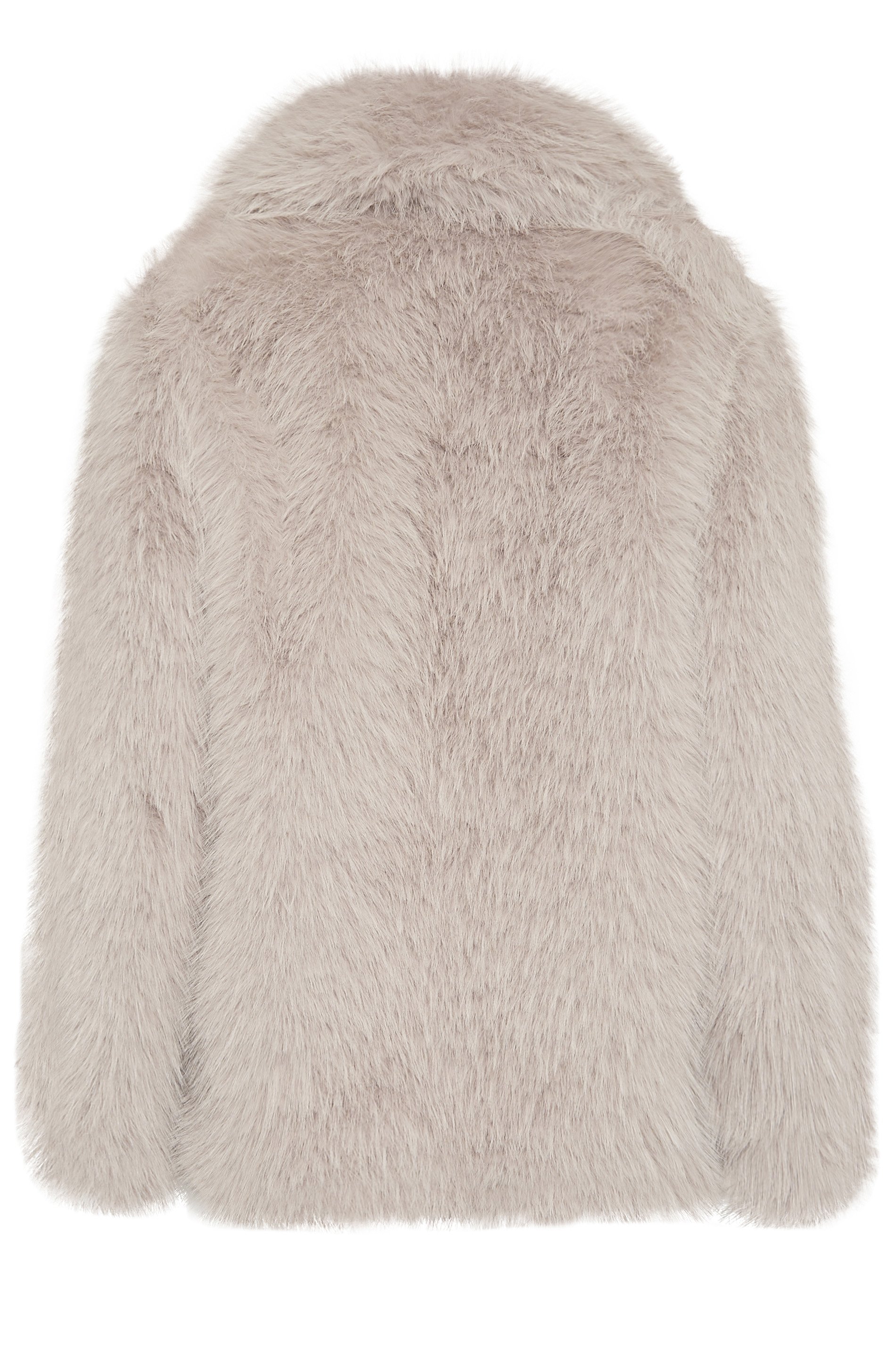 PixieGirl Light Grey Faux Fur Coat | PixieGirl  8