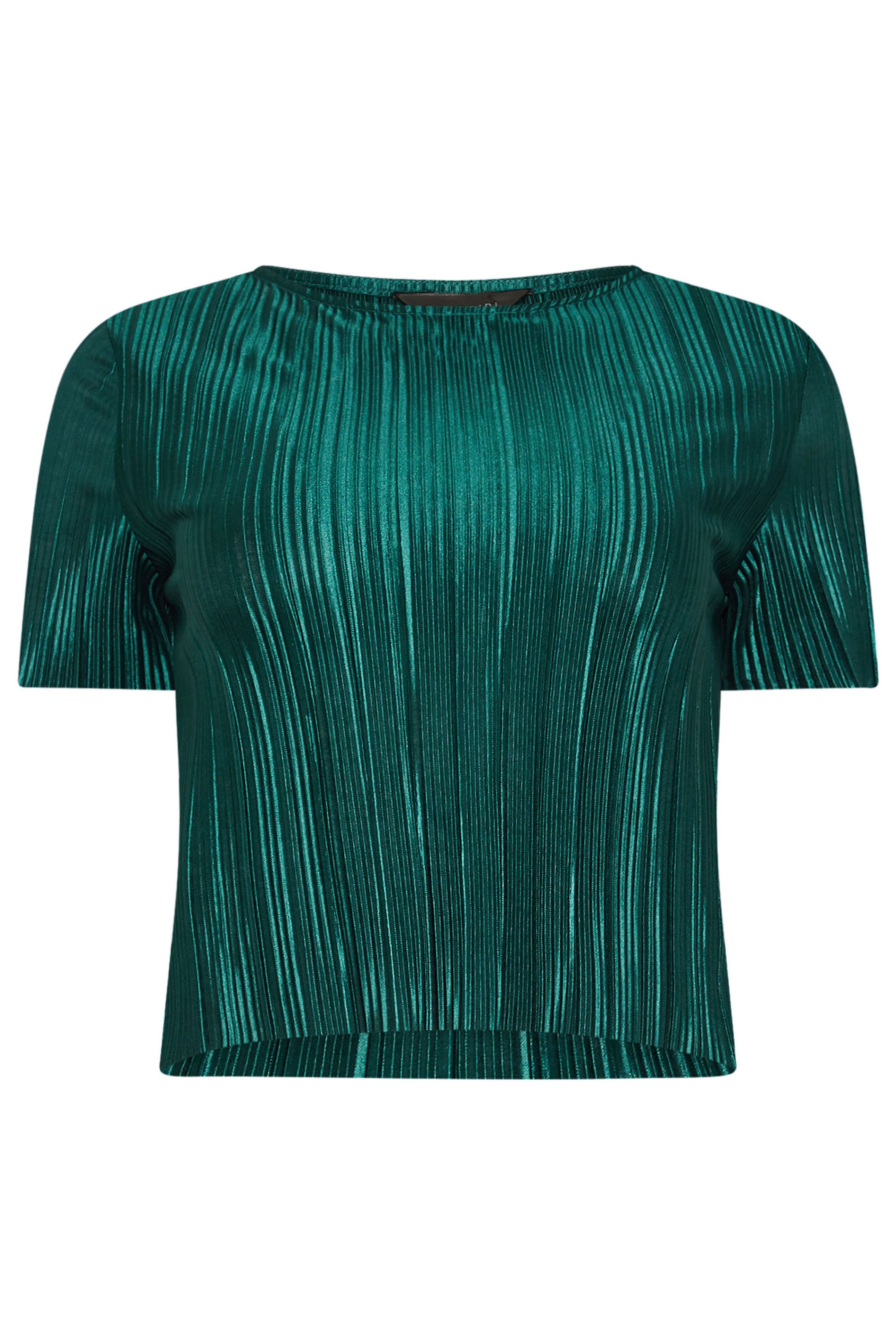 PixieGirl Petite Women's Green Textured Top | PixieGirl 5