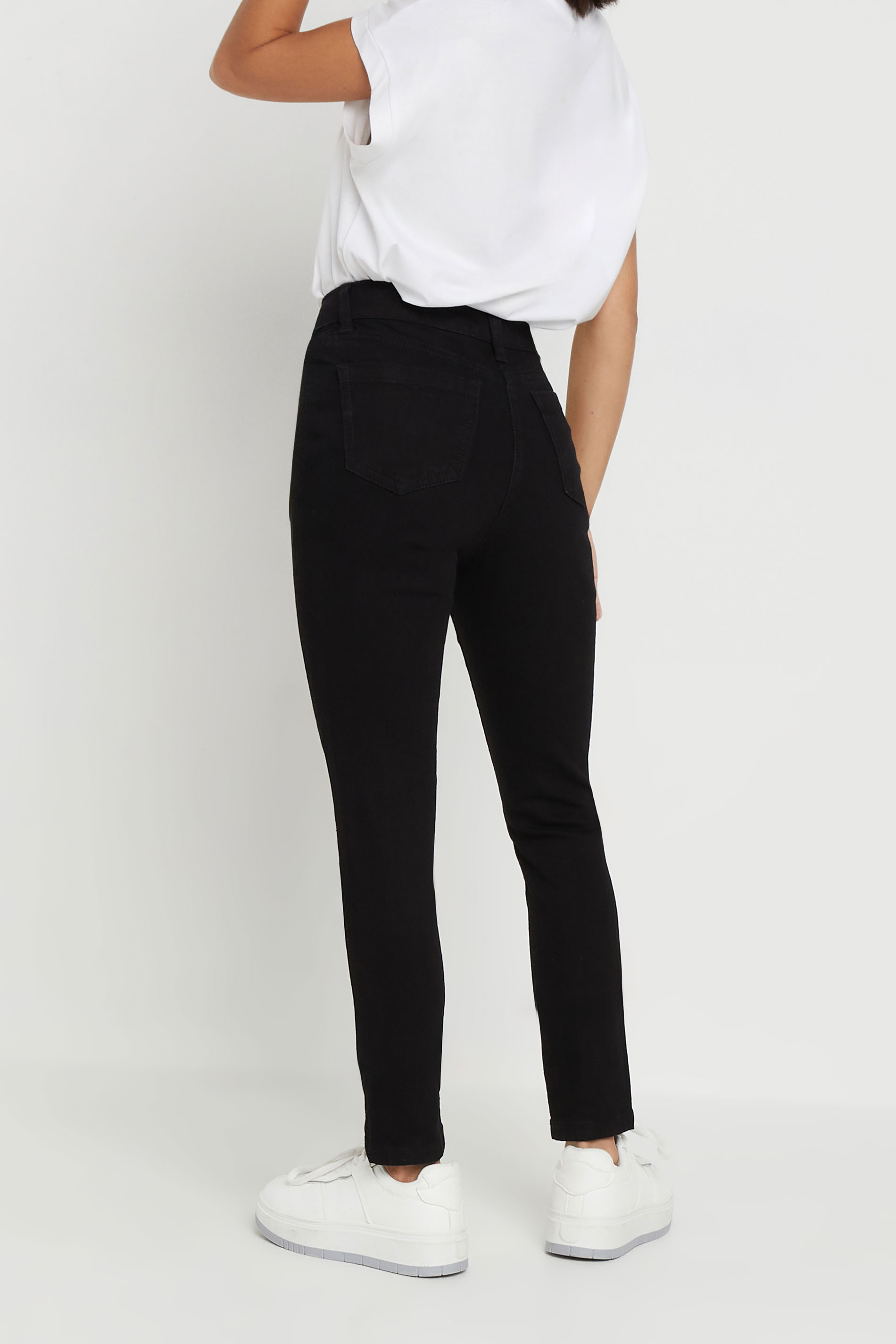 PixieGirl Petite Women's Black Stretch Skinny Fit AVA Jeans | PixieGirl 3