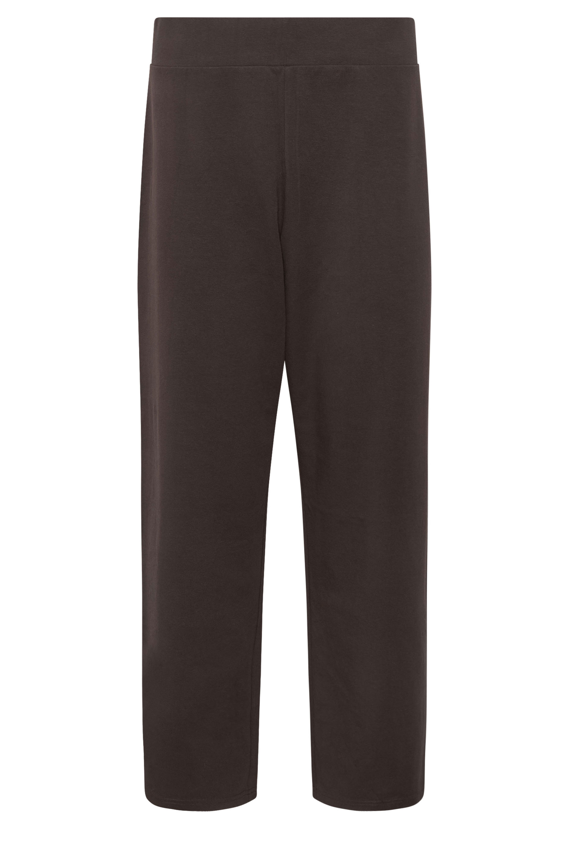 M&Co Chocolate Brown Wide Leg Yoga Pants | M&Co 5