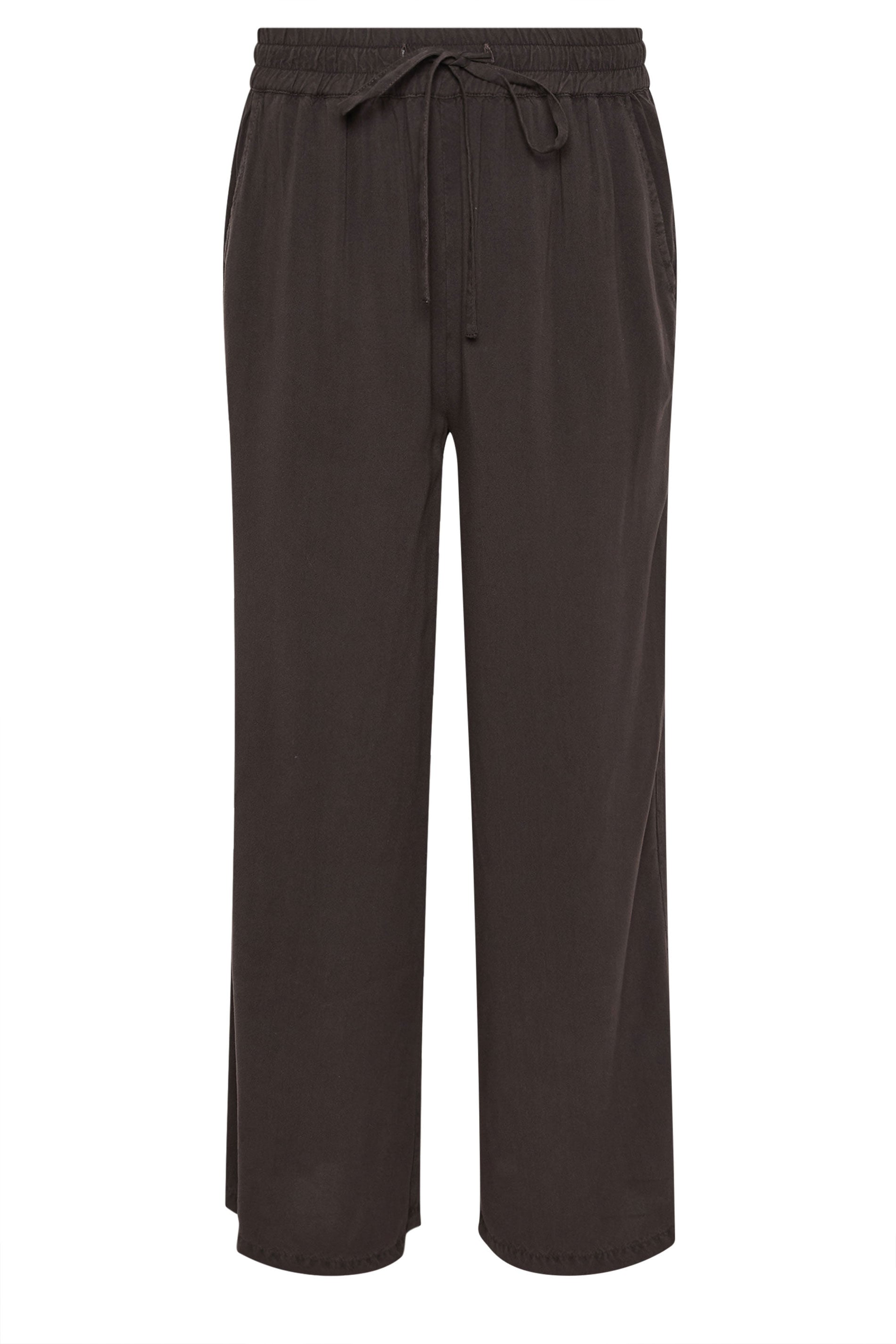 M&Co Chocolate Brown Wide Leg Trousers | M&Co  6