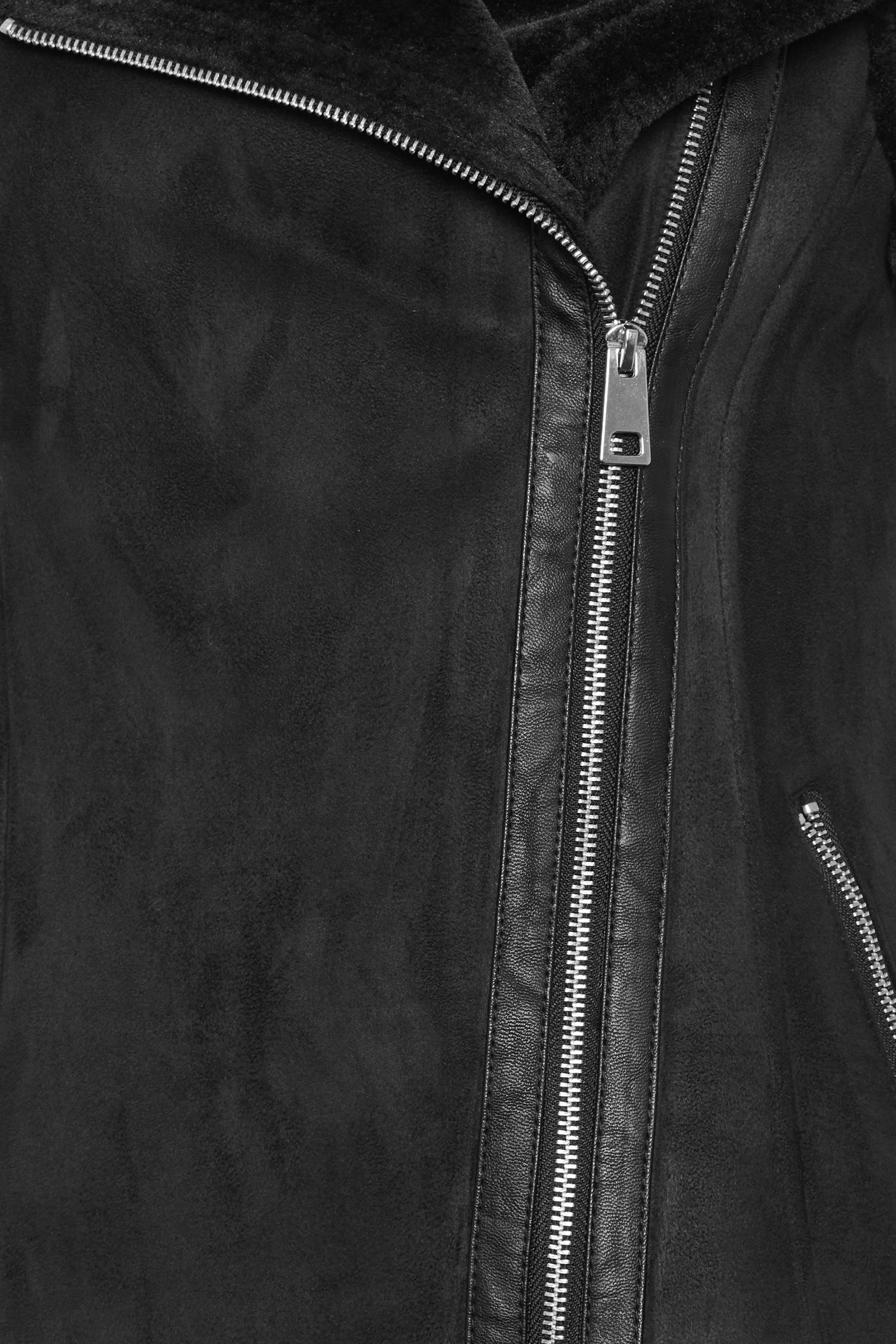 PixieGirl Petite Womens Black Aviator Gilet | PixieGirl  5