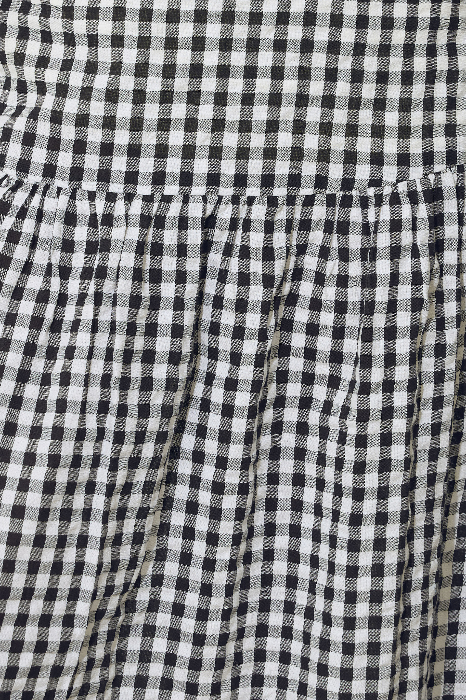 PixieGirl Petite Women's Black Gingham Print Maxi Skirt | PixieGirl 4