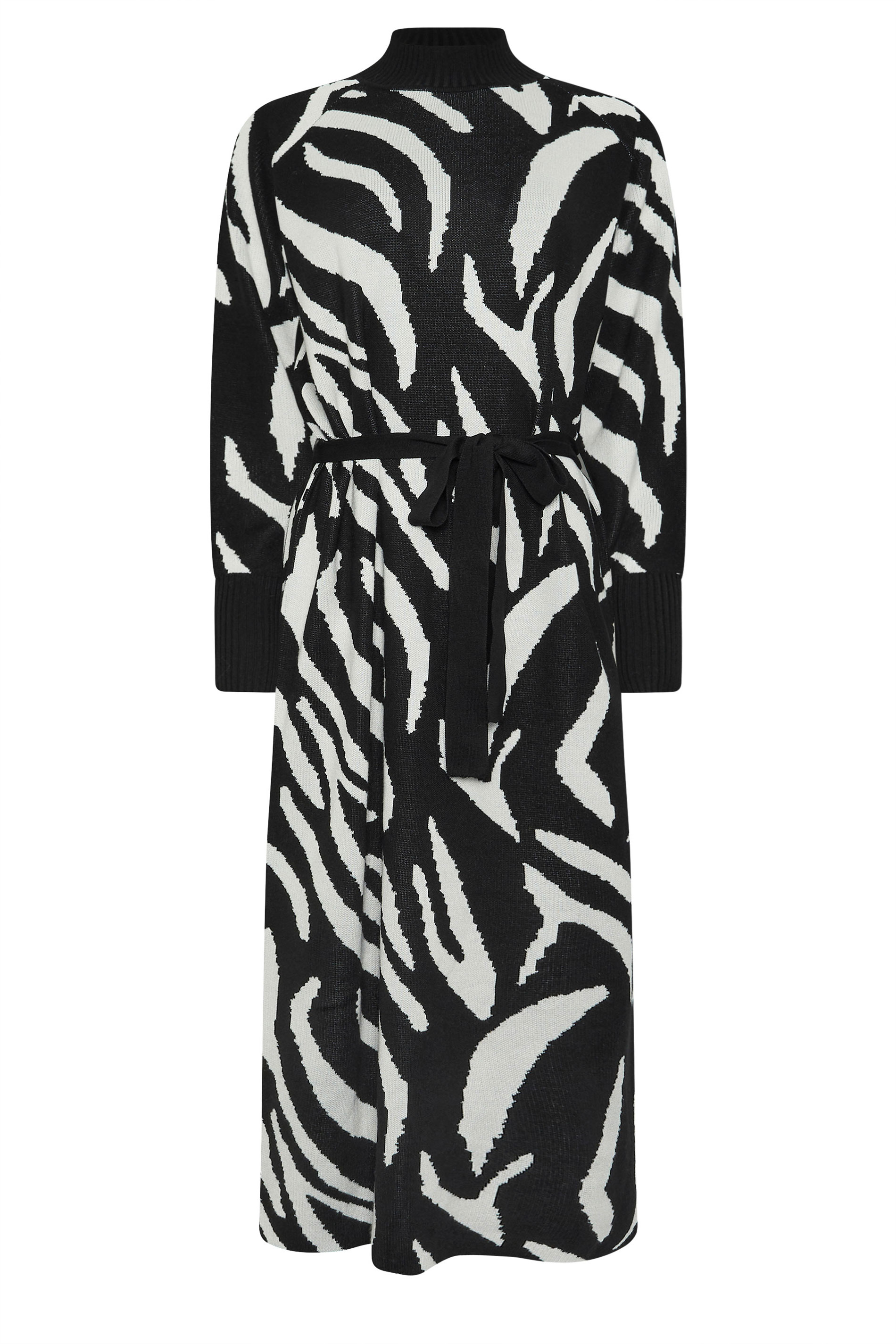 STAR Black Zebra Jumper Dress | STAR x JM 6