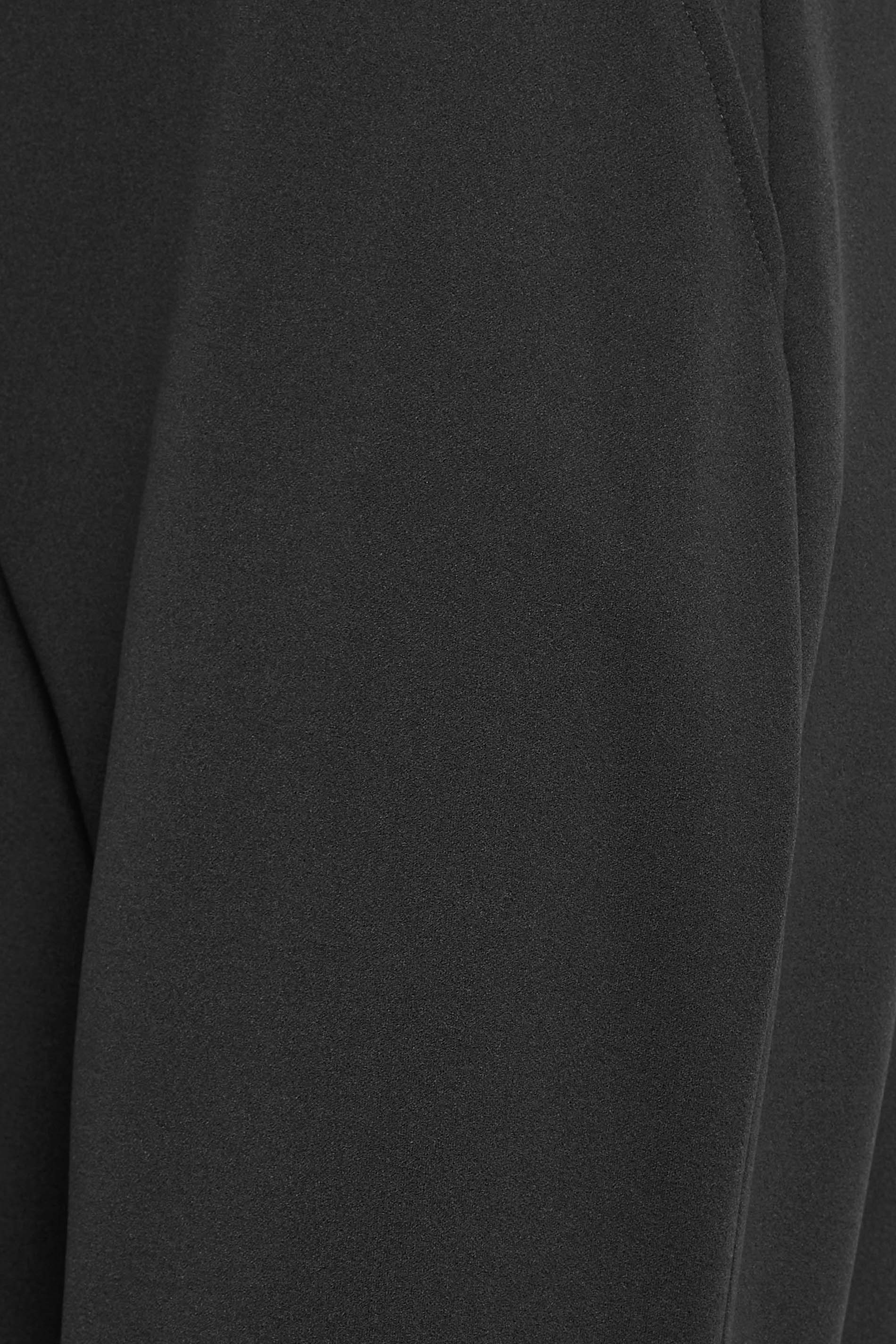 M&Co Black Stretch Scuba Wide Leg Trousers | M&Co 5