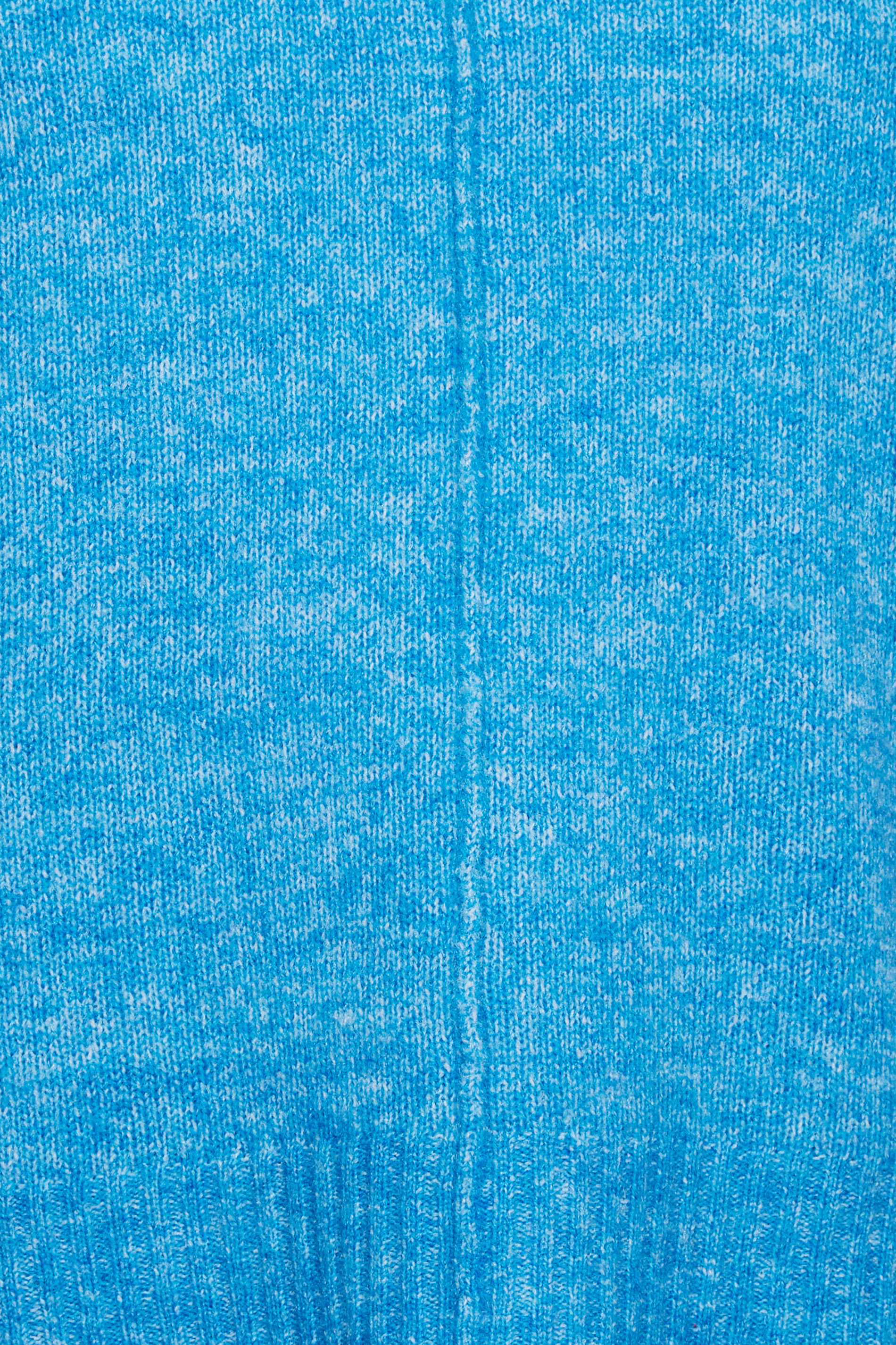 PixieGirl Cobalt Blue Roll Neck Knit Jumper | PixieGirl  5