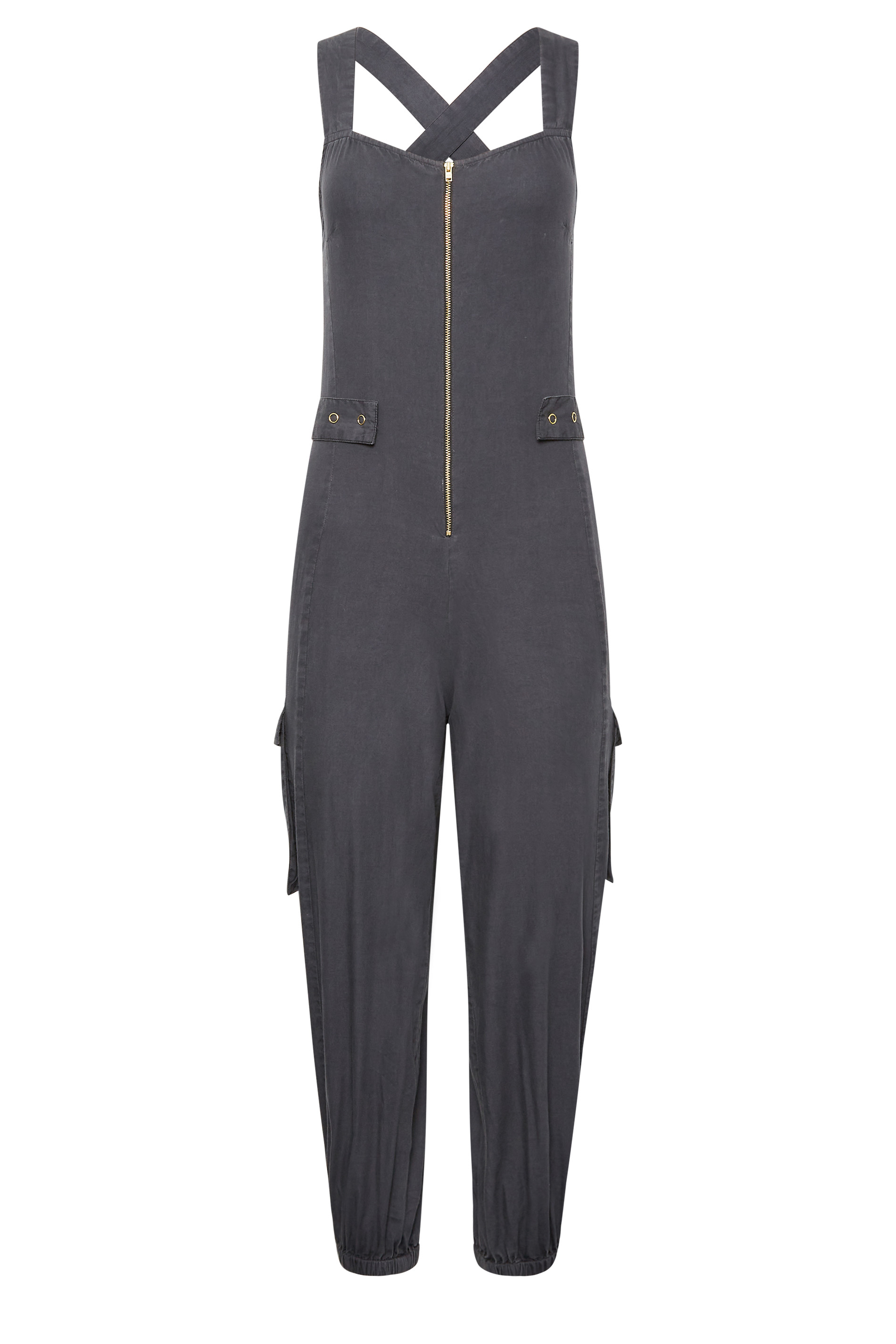 PixieGirl Washed Black Cargo Jumpsuit | PixieGirl 7