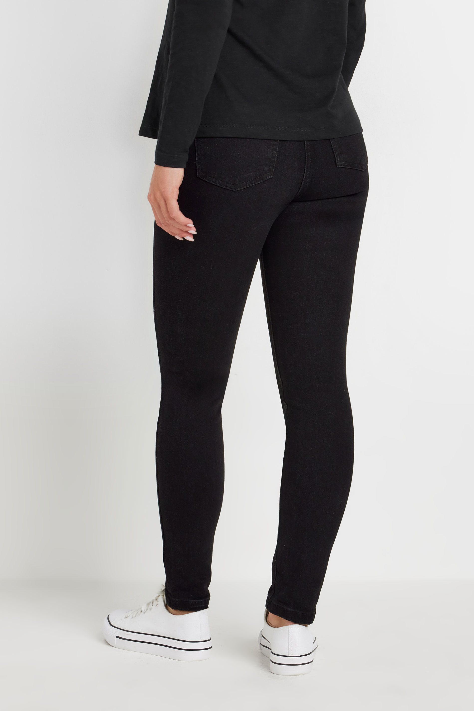 Petite Black Skinny AVA Jeans | PixieGirl 3
