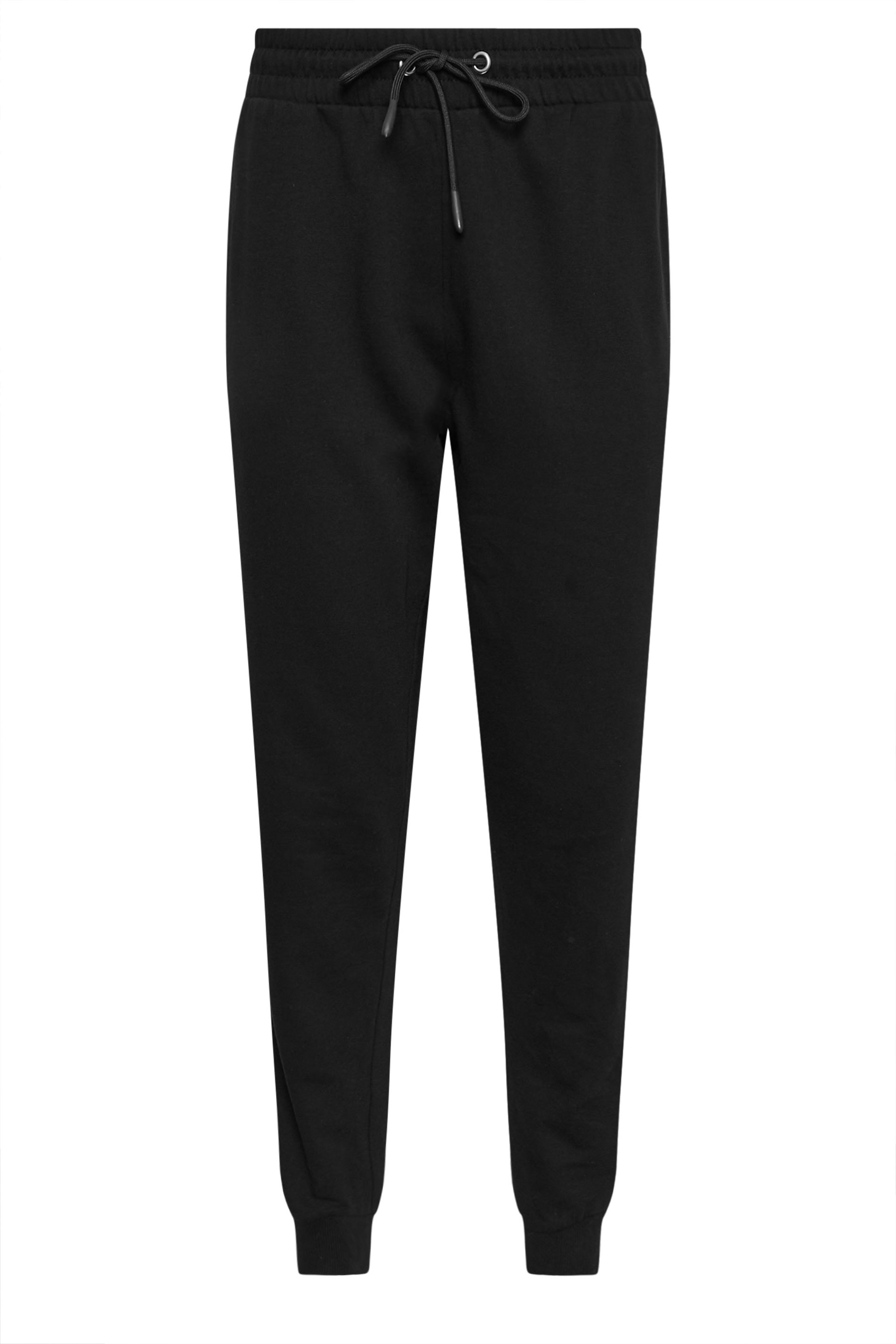 M&Co Black Cuffed Drawstring Joggers | M&Co 6